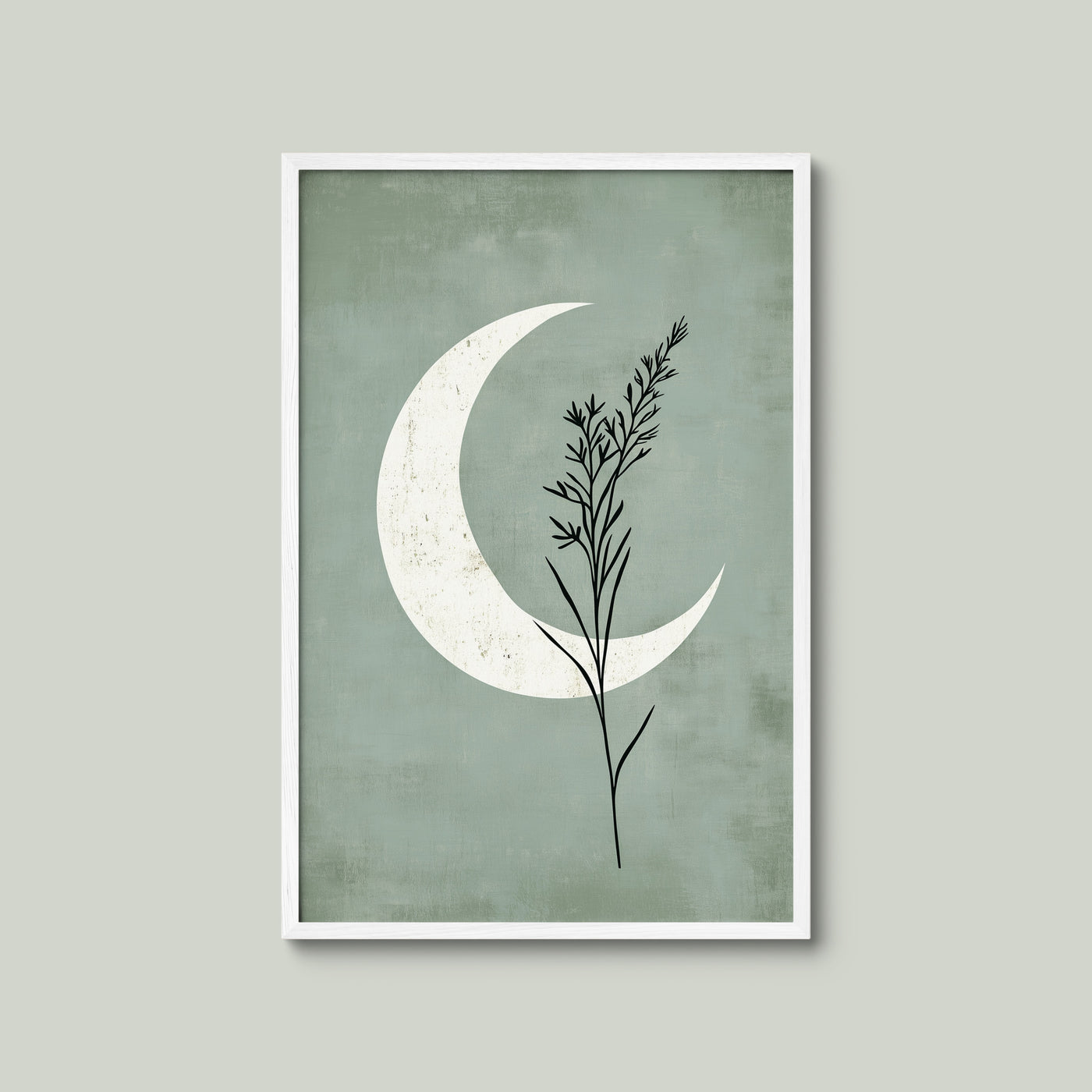 Botanical Moon Art