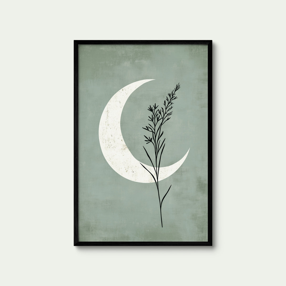 Botanical Moon Art