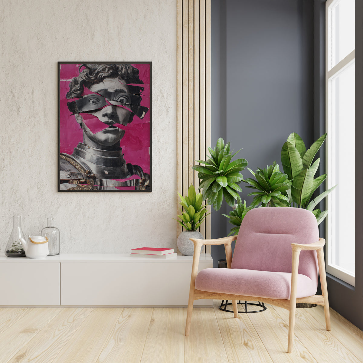 Classical Bust Torn Pink