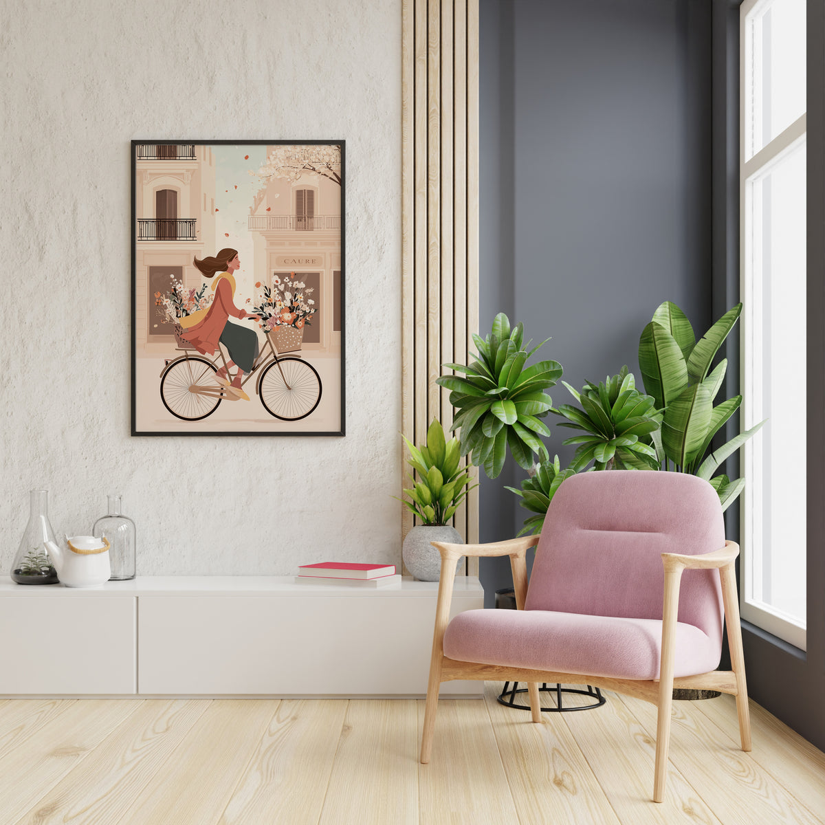 Cycling Through Petals
