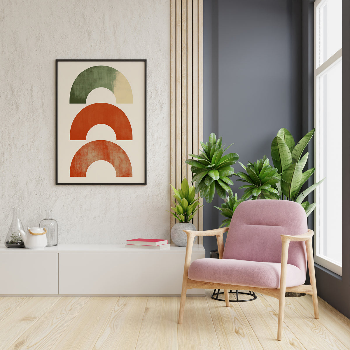 Geometric Arch Abstract