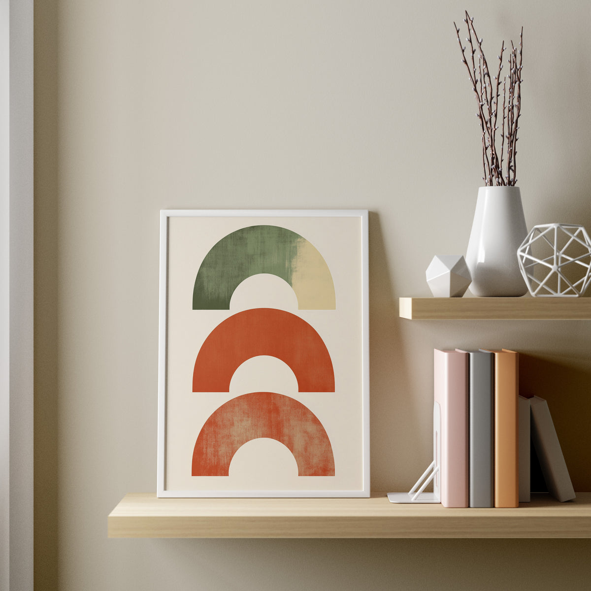 Geometric Arch Abstract