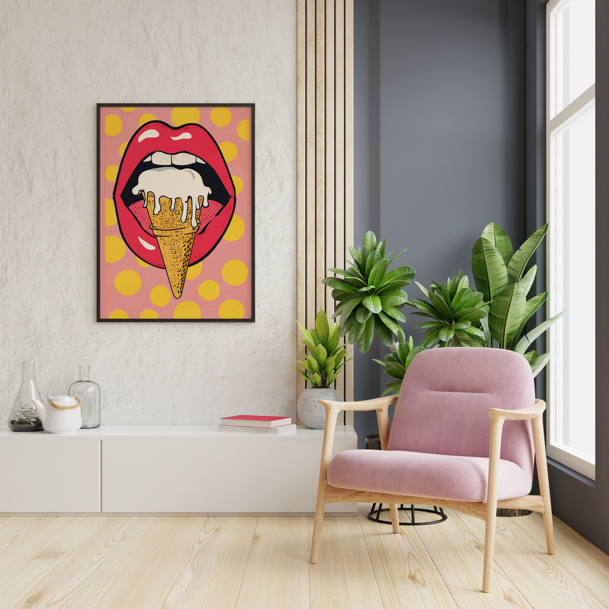 Ice Cream Lips