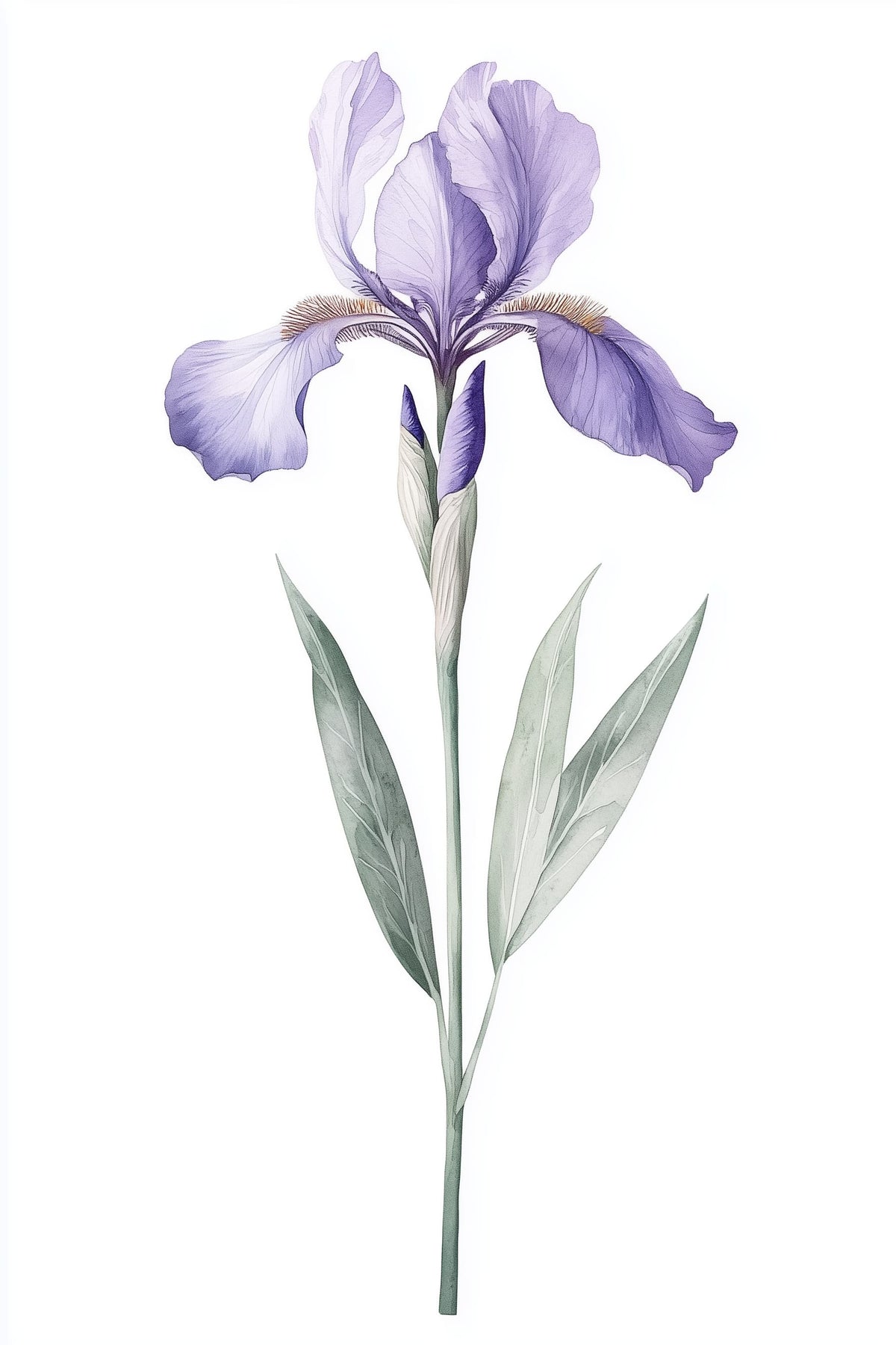 Lavender Iris