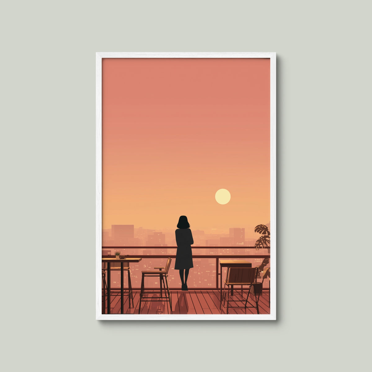 Rooftop Golden Hour