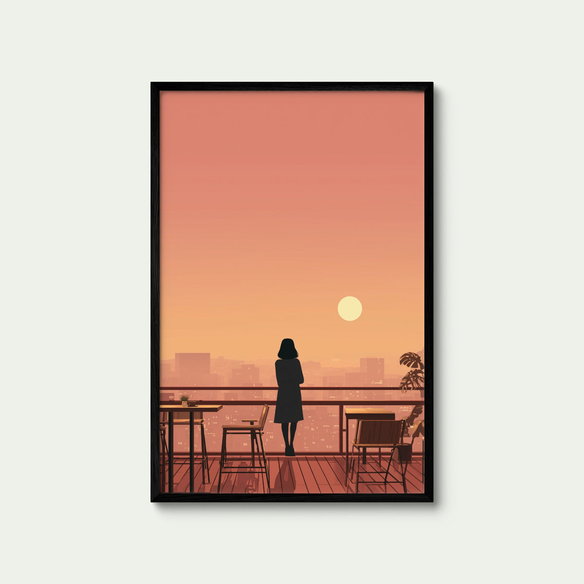 Rooftop Golden Hour