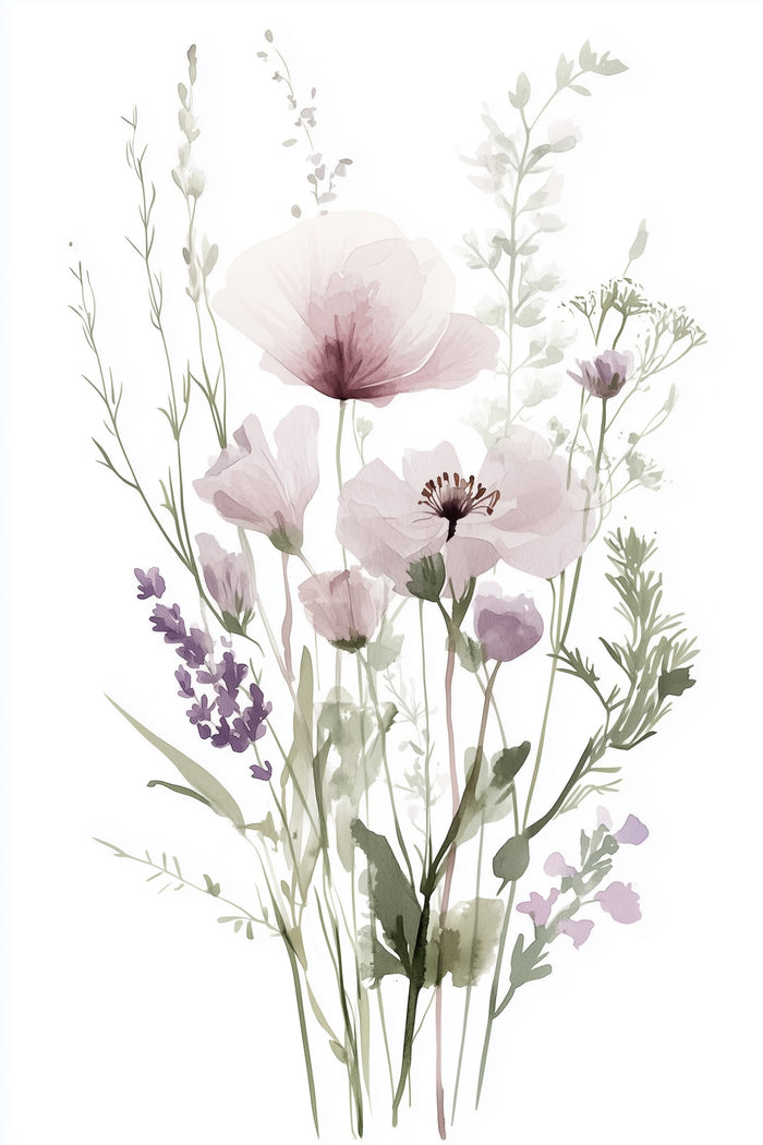 Soft Botanical Meadow