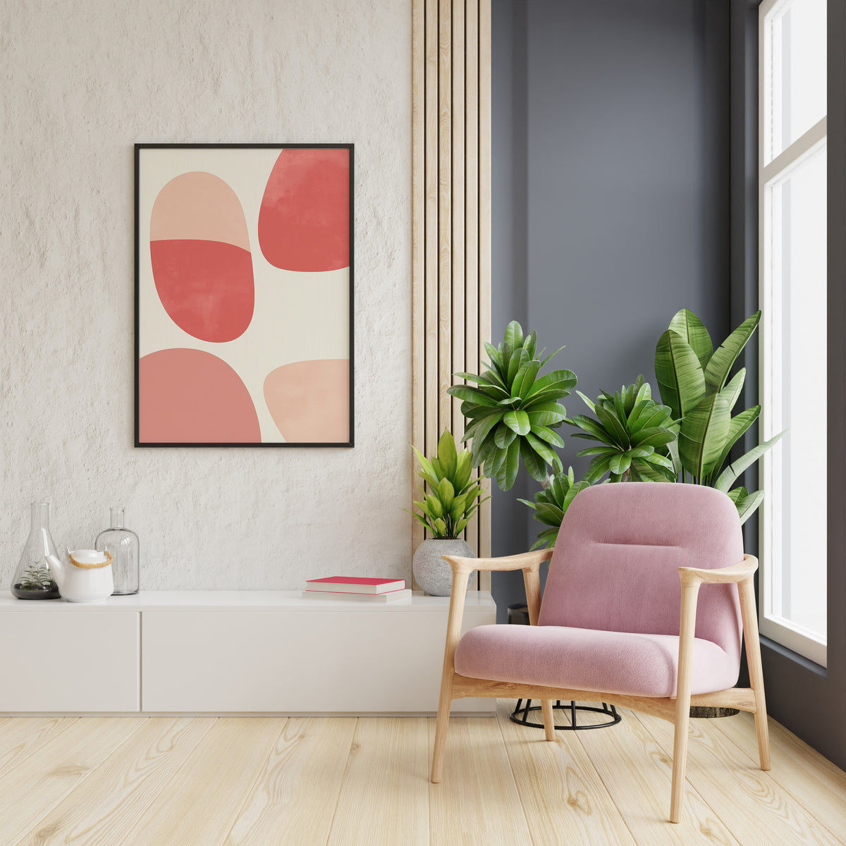 Soft Shapes Abstract