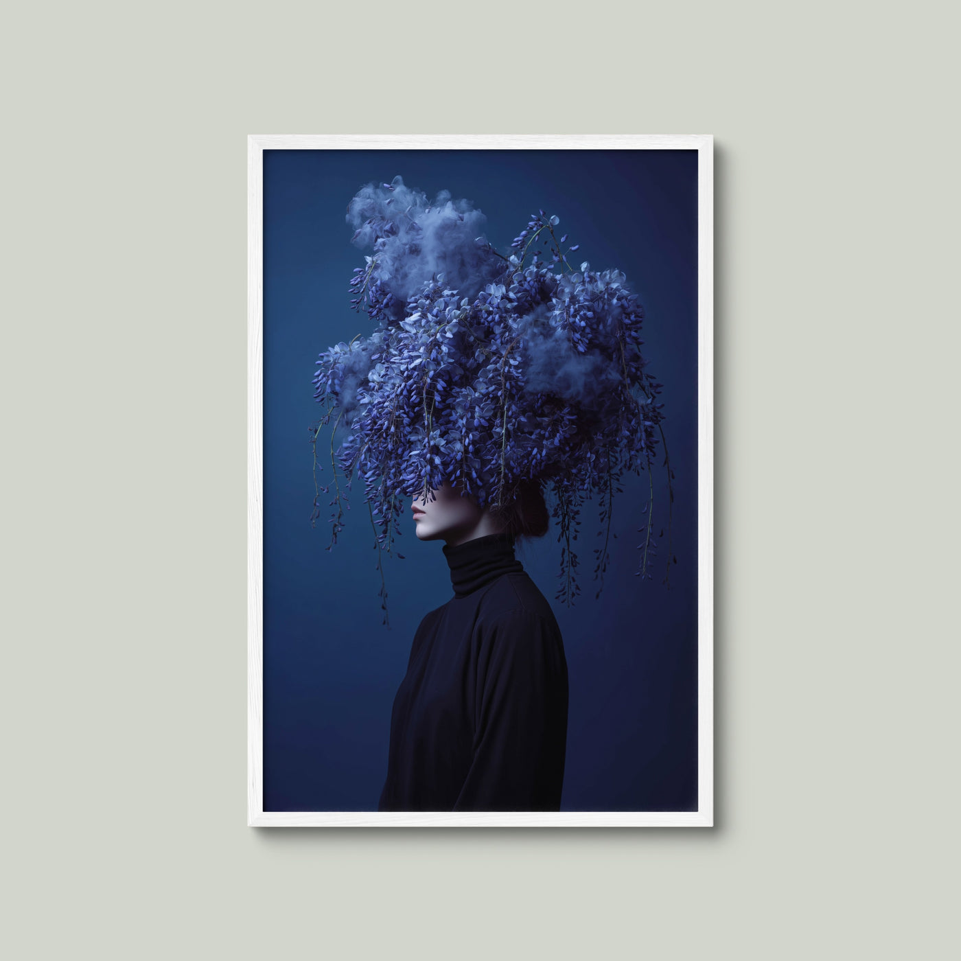 Wisteria Face Black