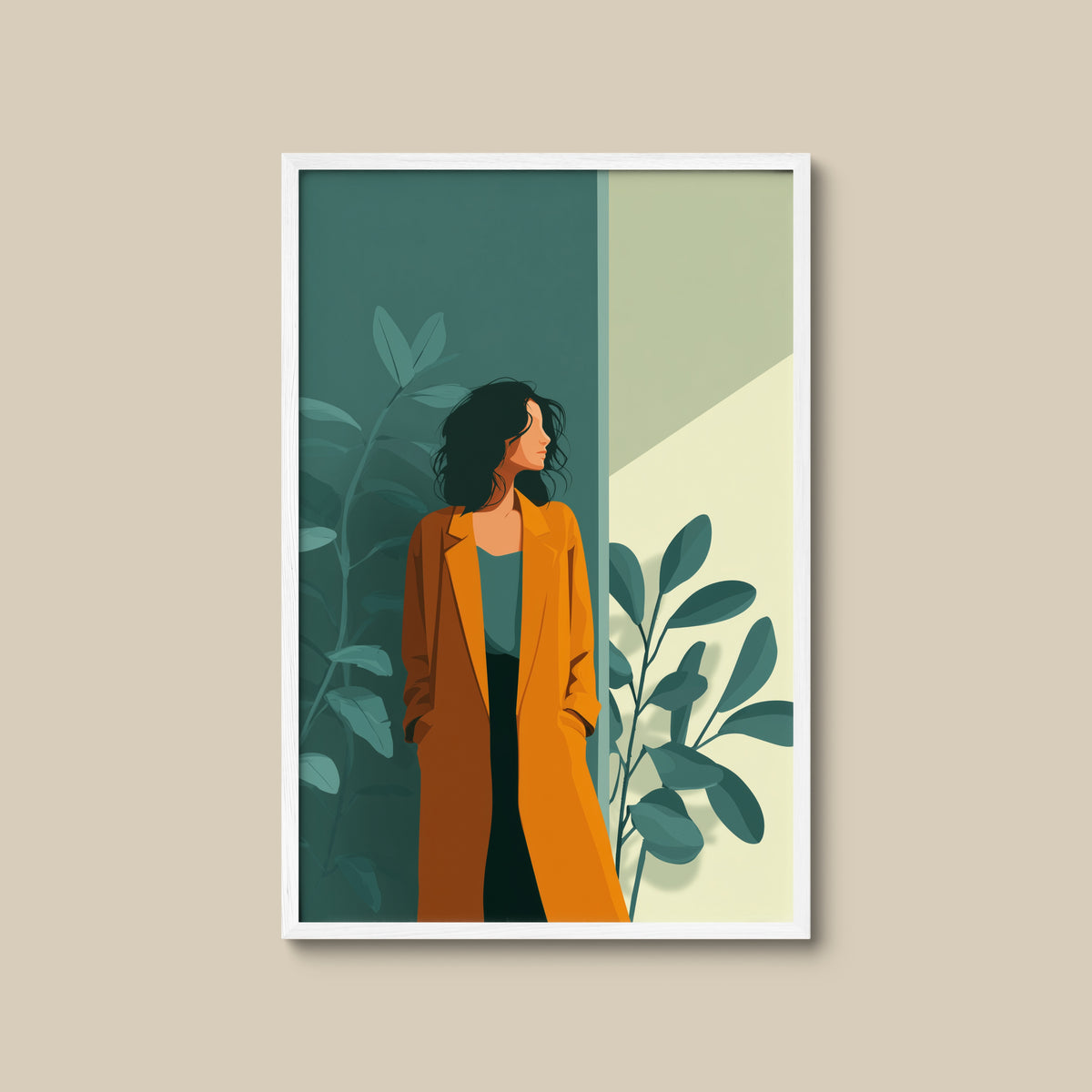 Amber Coat Moment