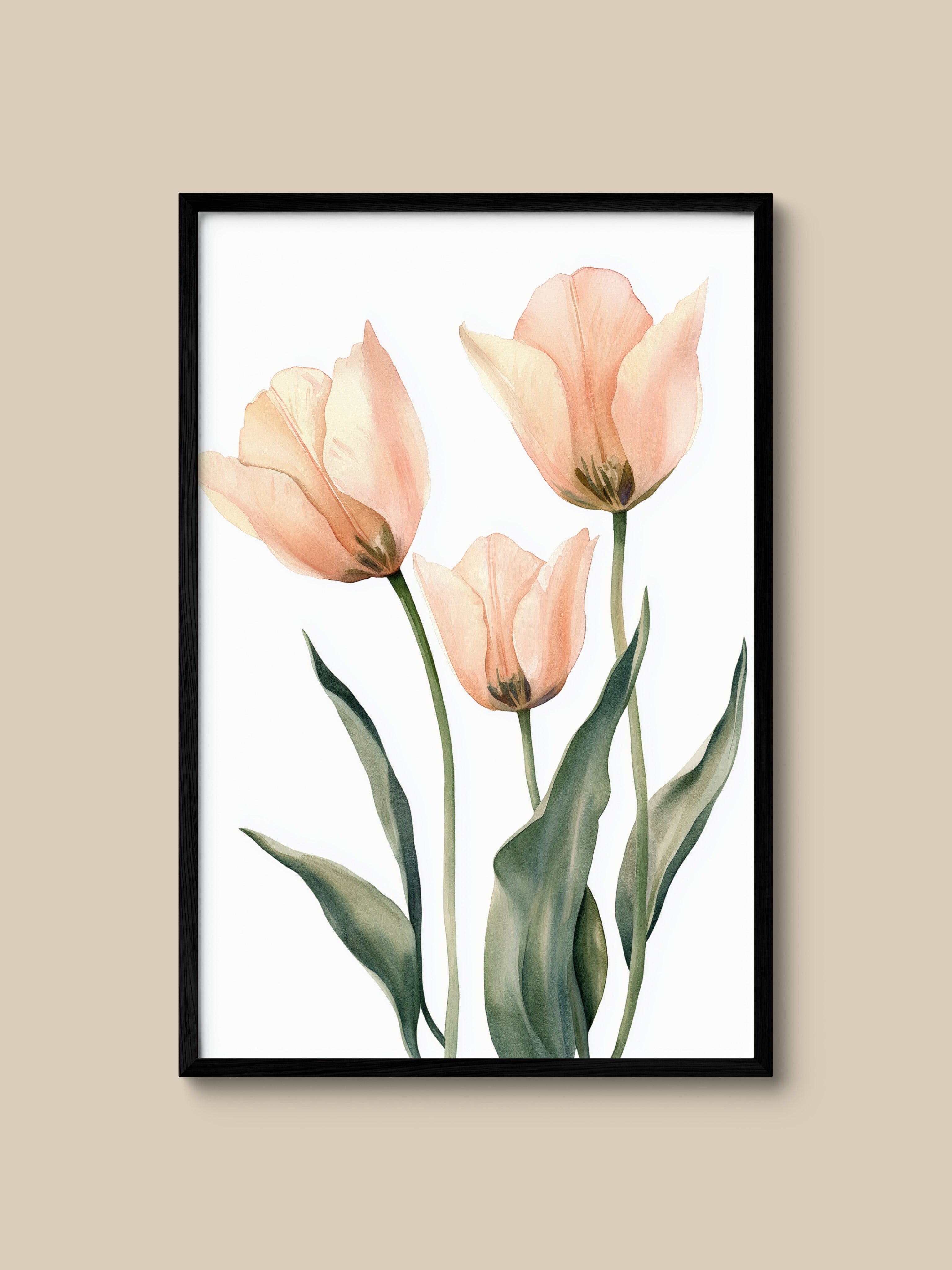 Blush Tulip Trio