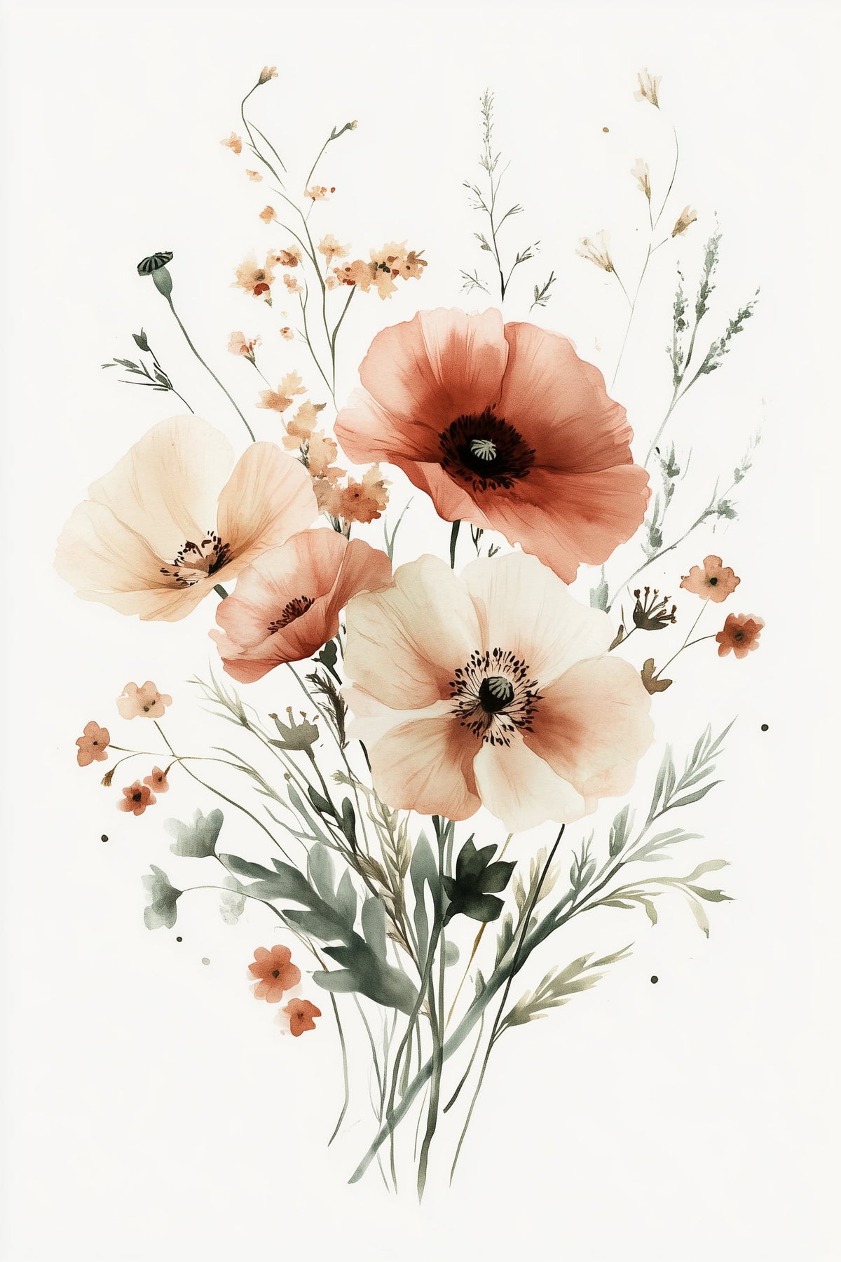 Blush Wildflower Bouquet