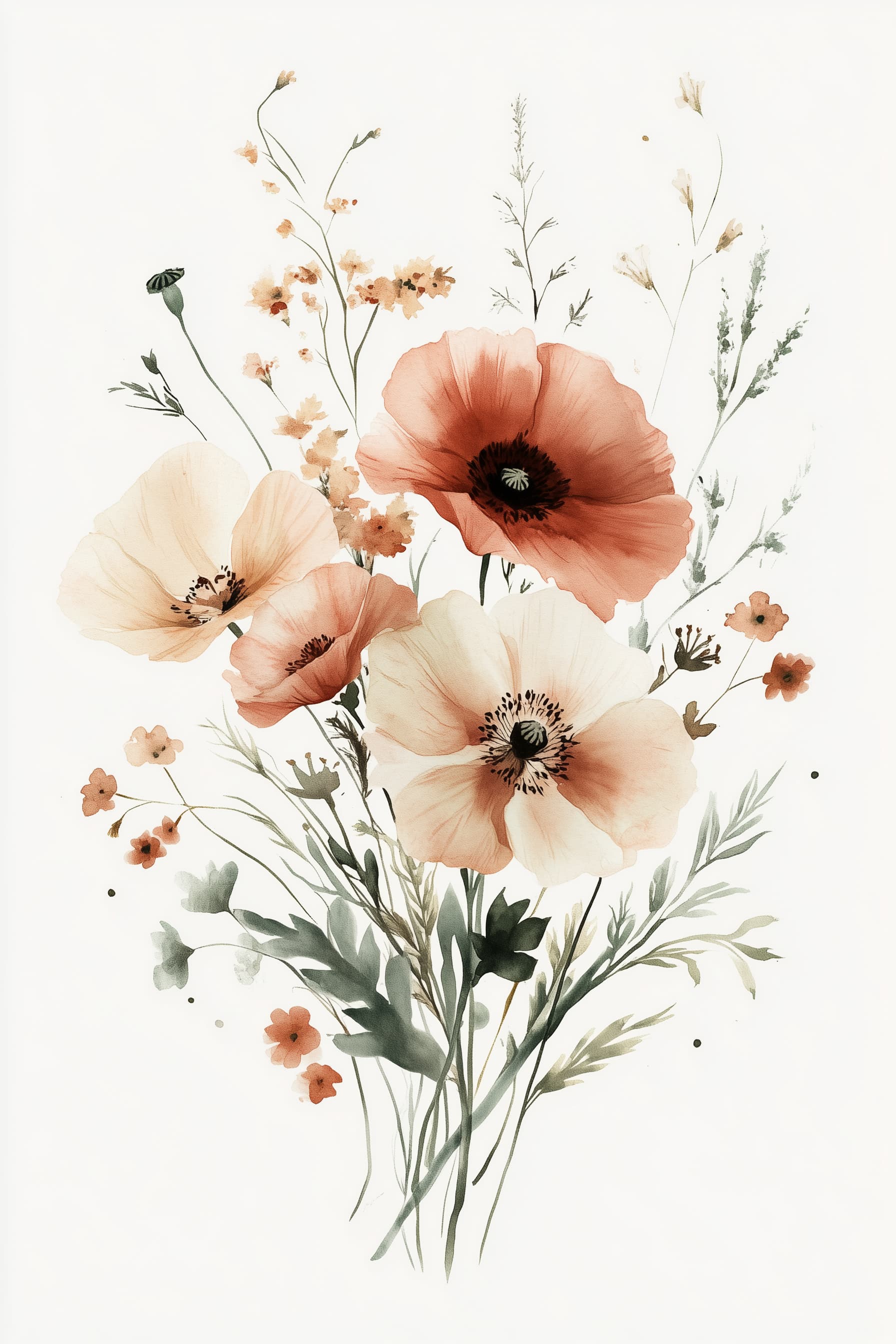 Blush Wildflower Bouquet