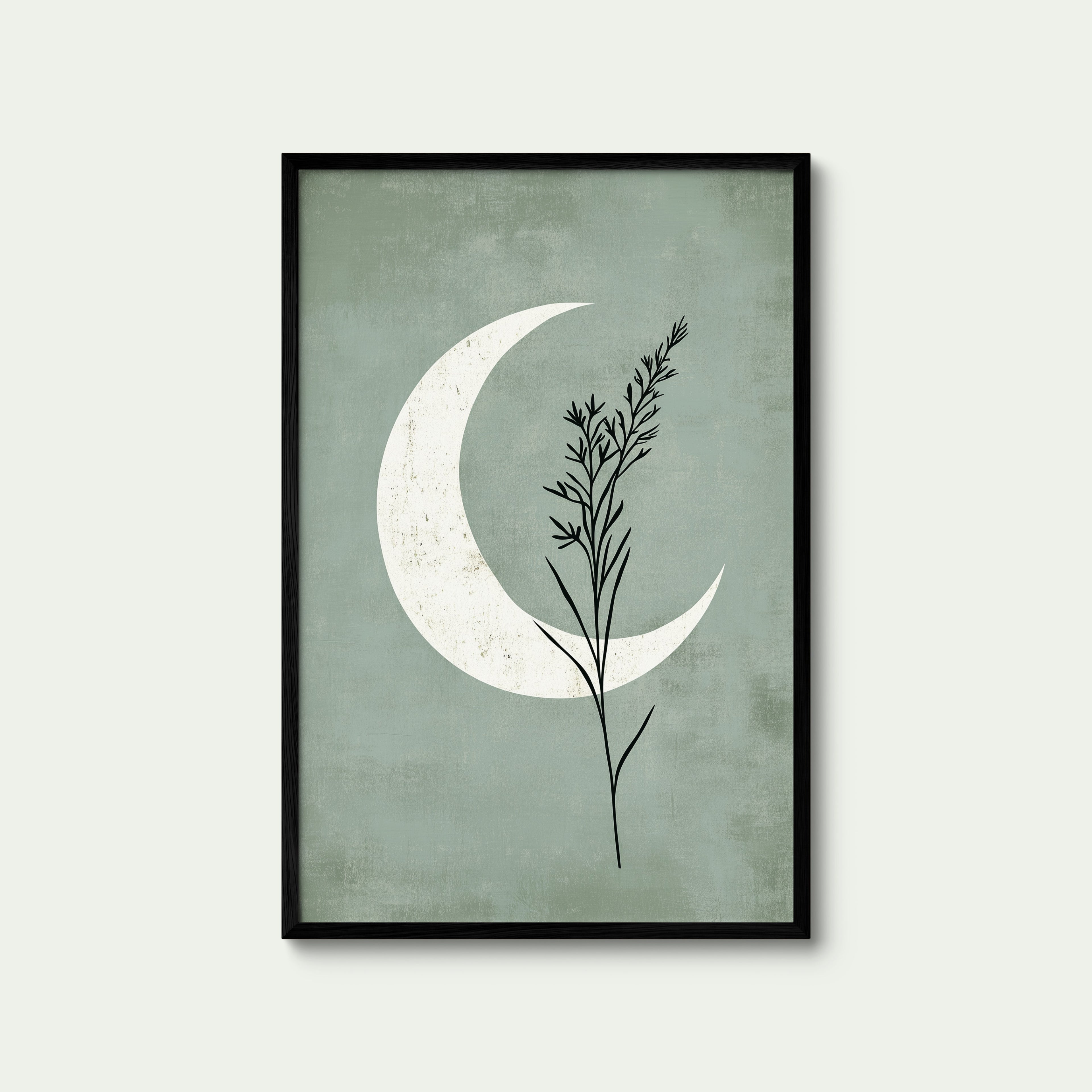 Botanical Moon Art