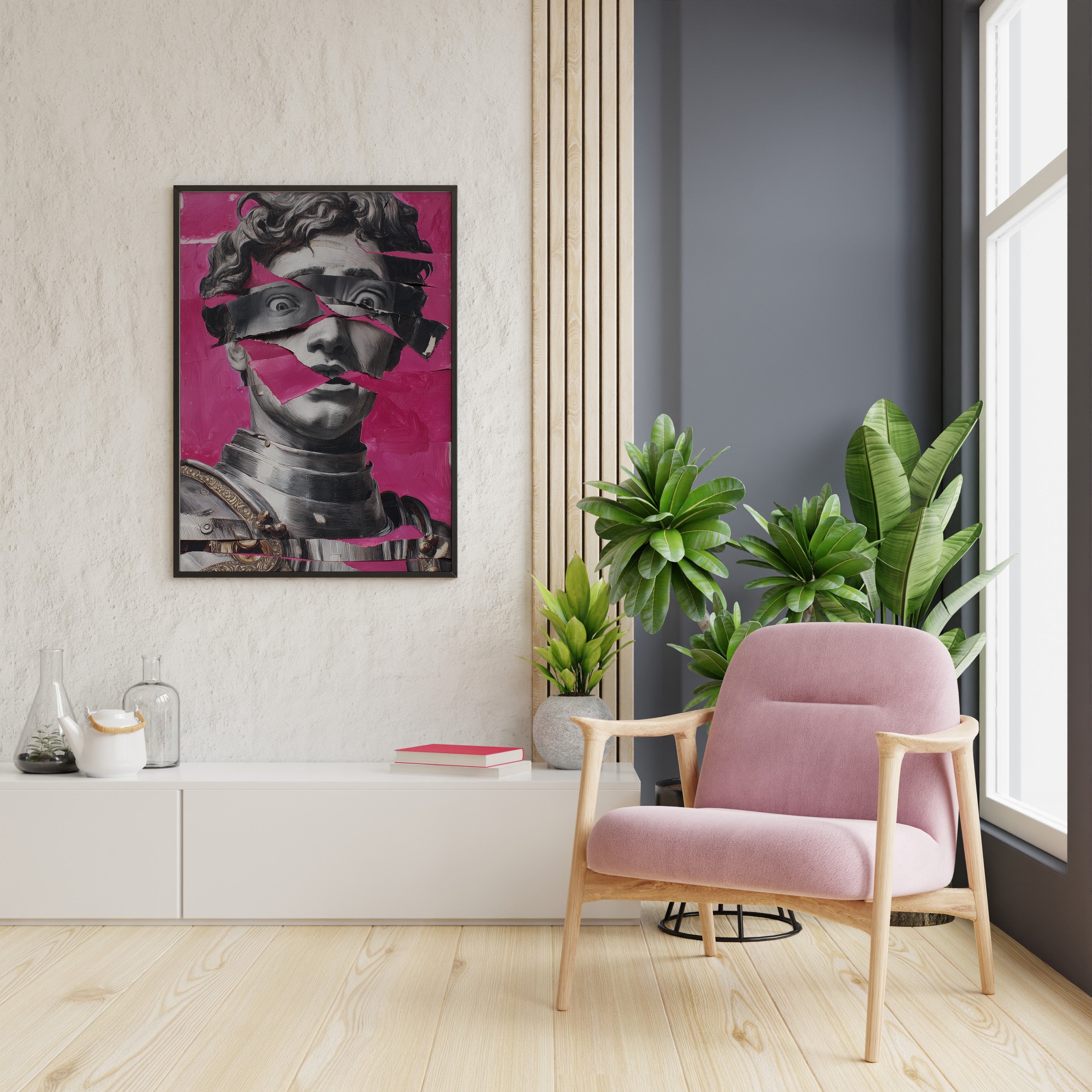 Classical Bust Torn Pink