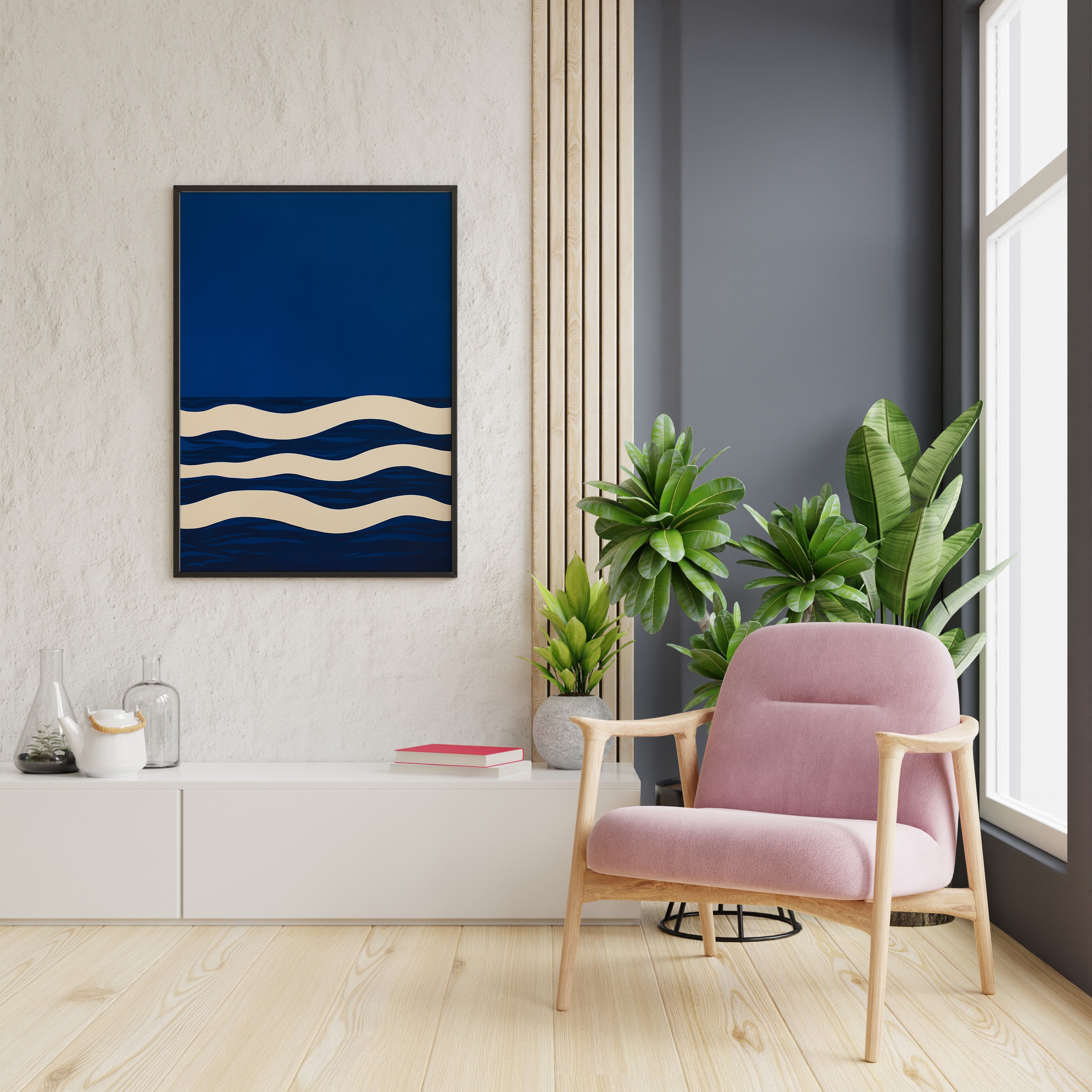 Coastal Wave Abstract