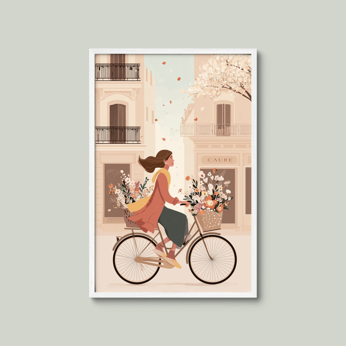 Cycling Through Petals