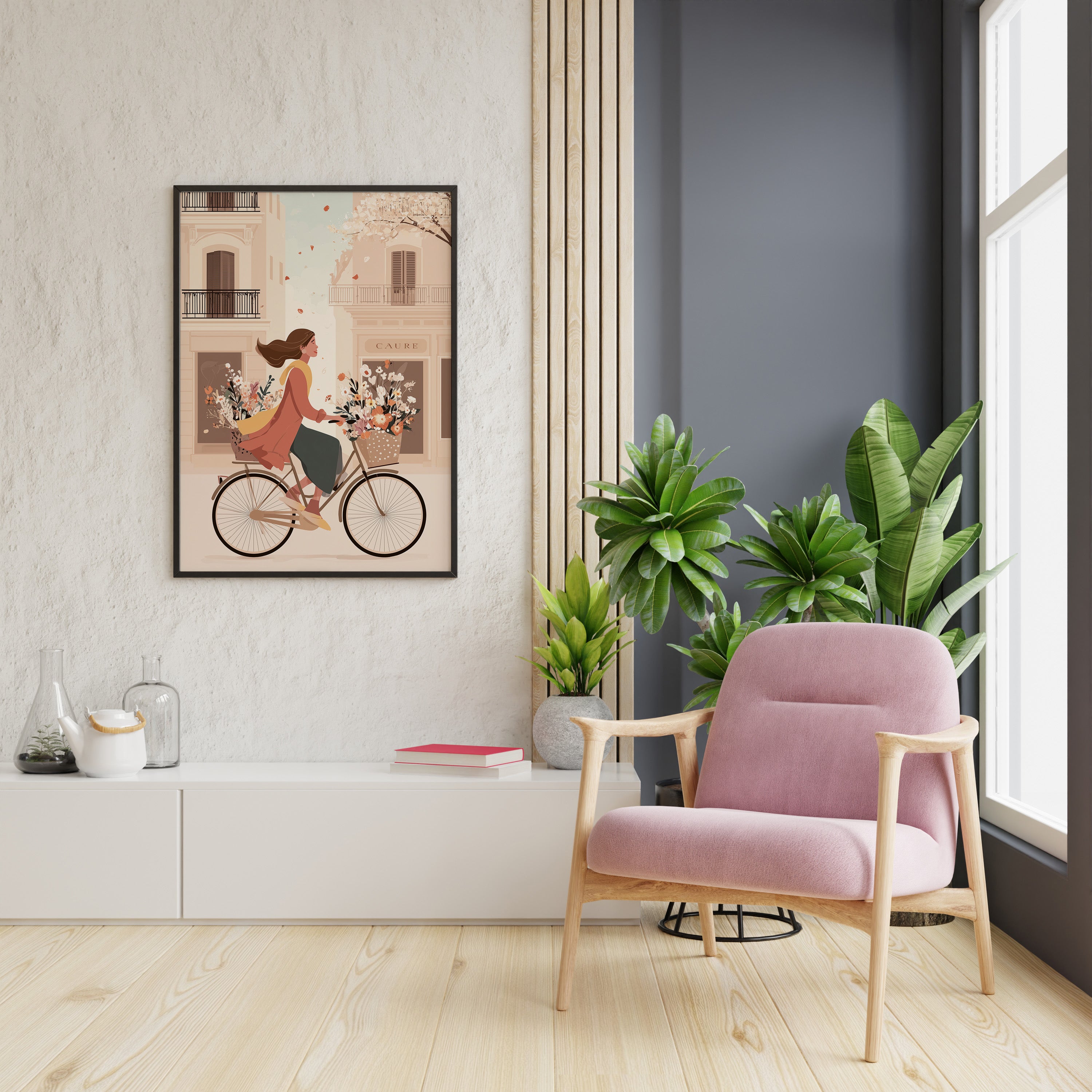 Cycling Through Petals