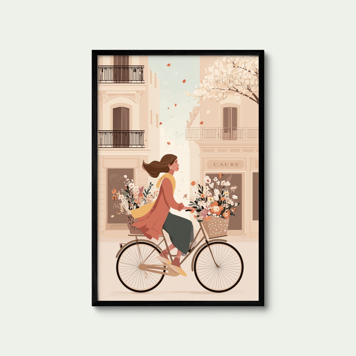 Cycling Through Petals