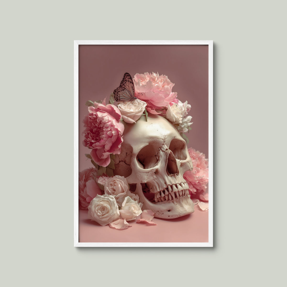 Floral Skull