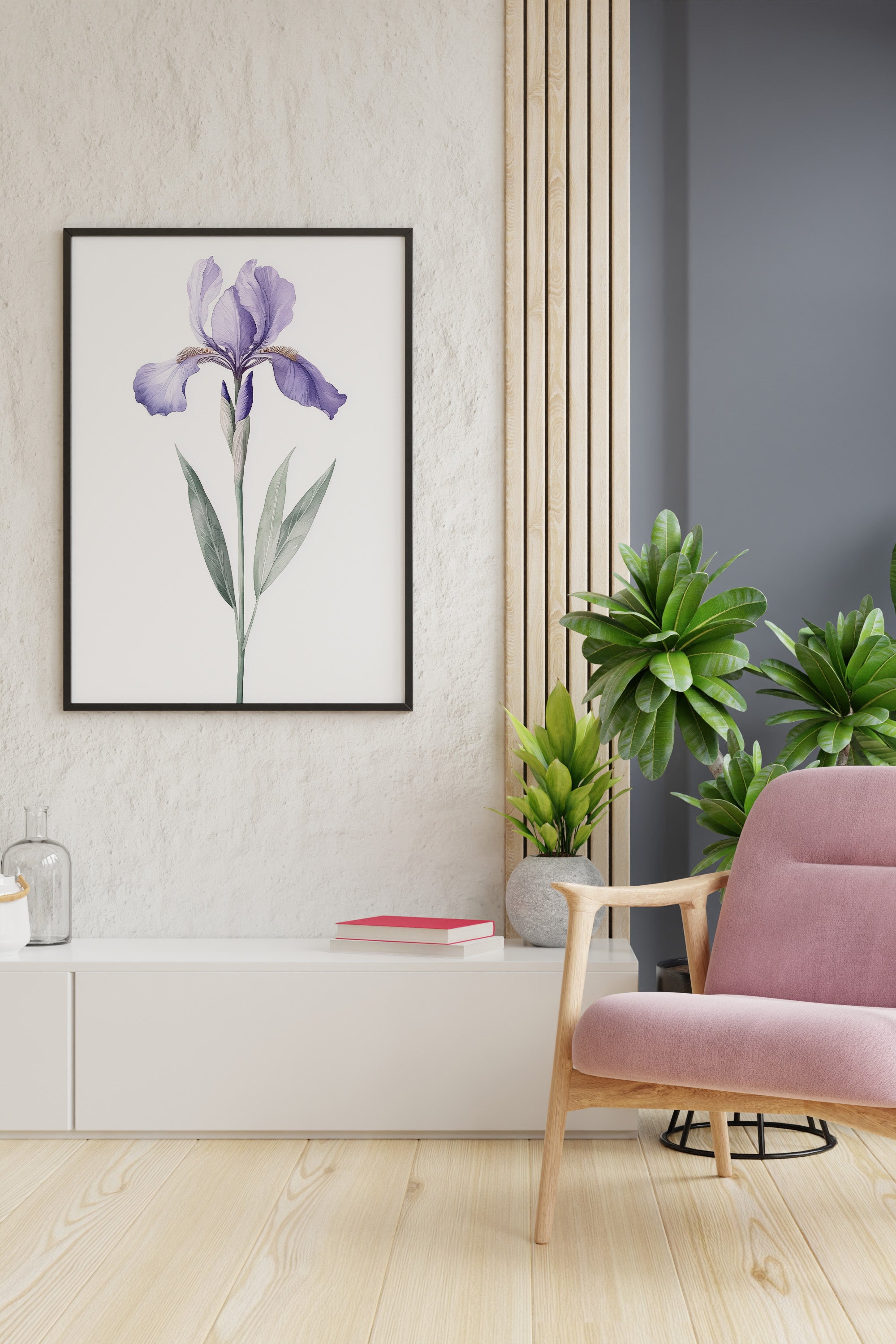Lavender Iris