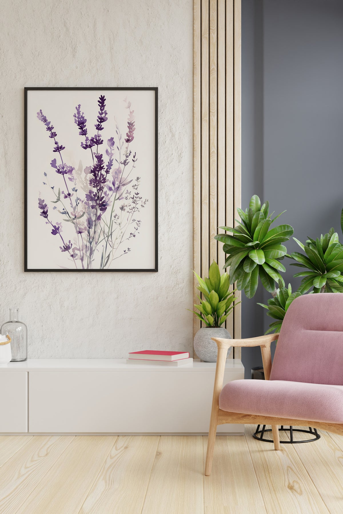 Lavender Watercolor