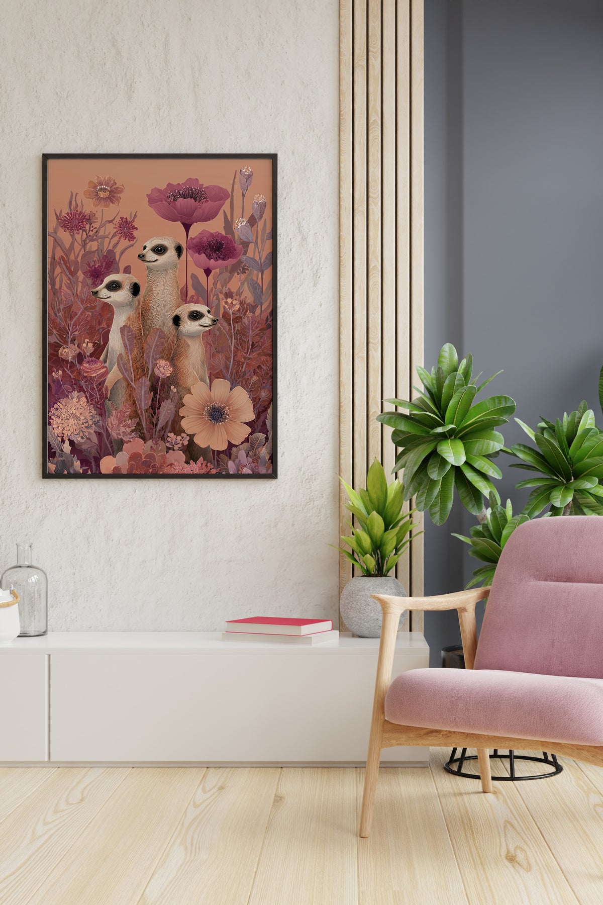 Meerkats in Bloom