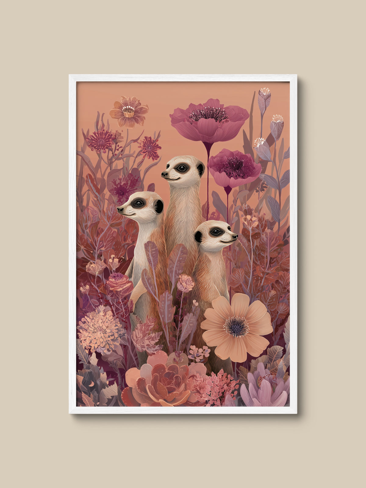 Meerkats in Bloom