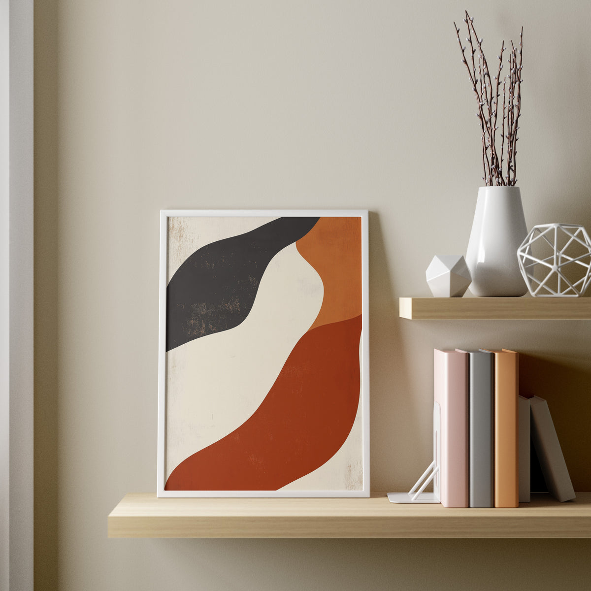 Mid-Century Organic Abstract