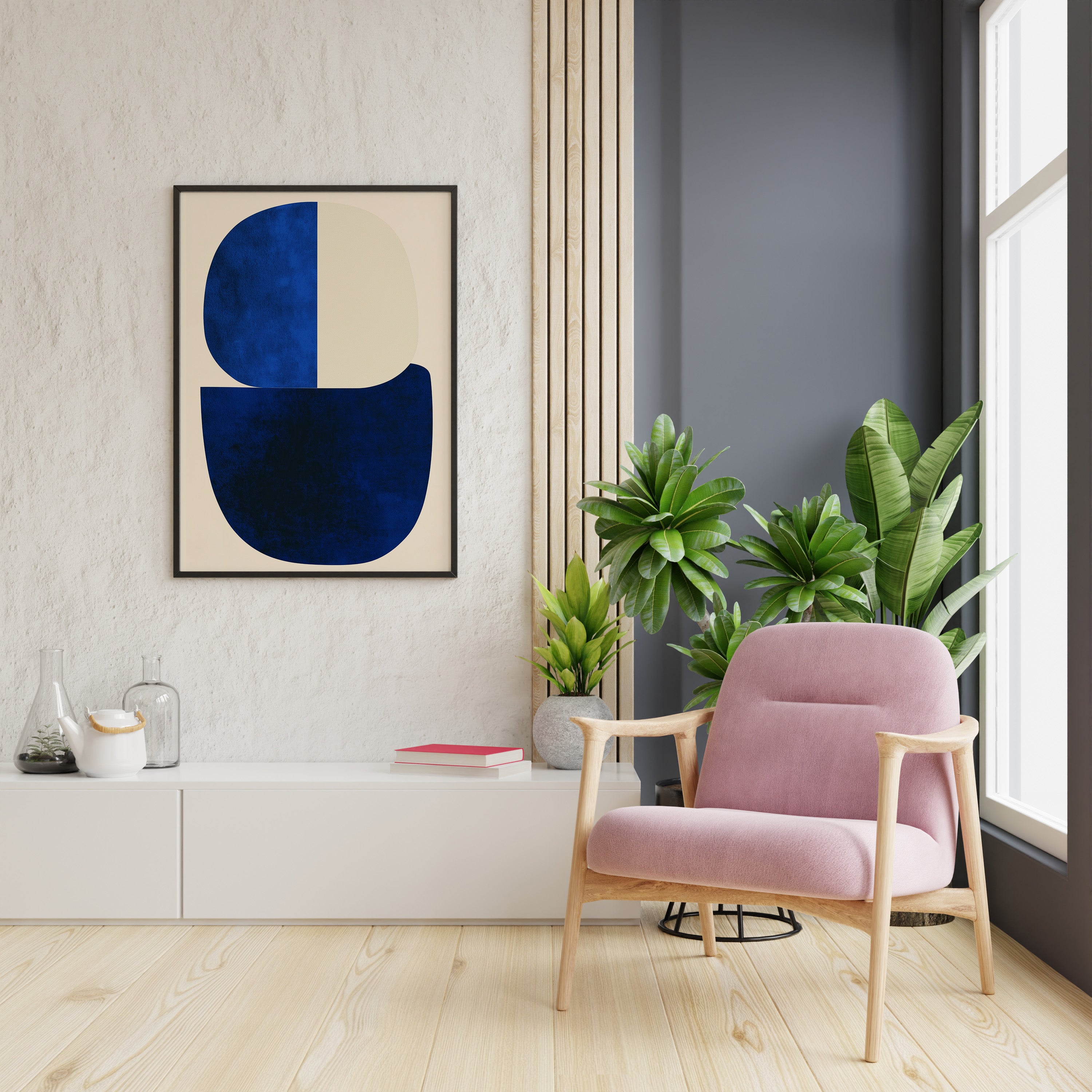 Minimalist Geometric Abstract