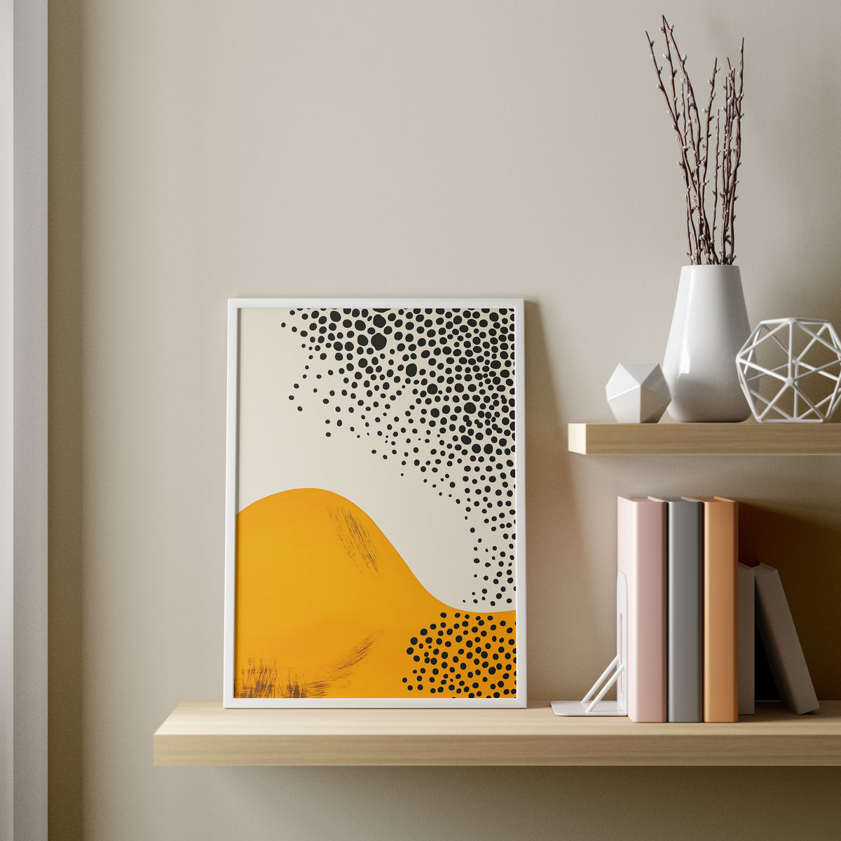 Modern Dot Pattern Abstract