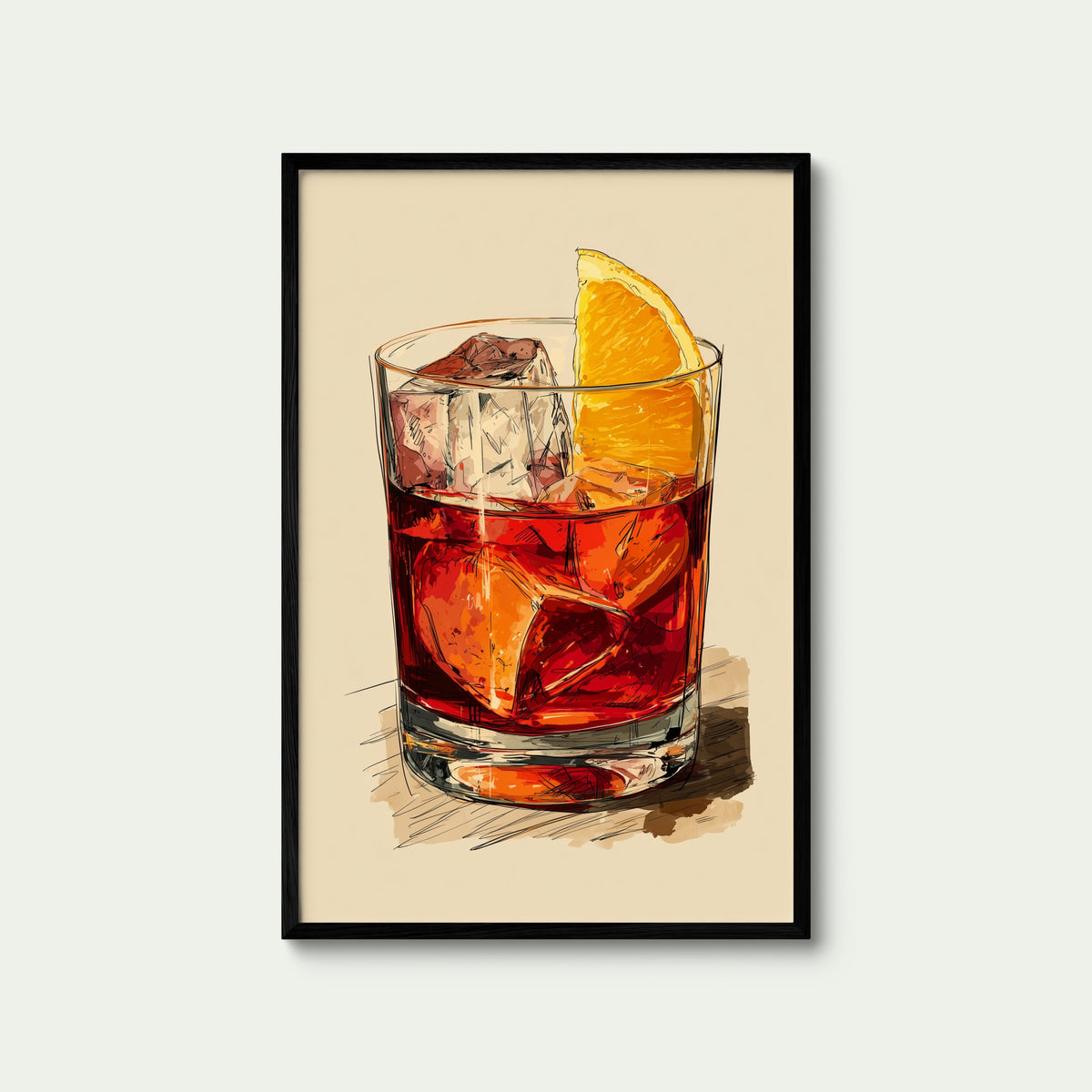 Negroni Sketch