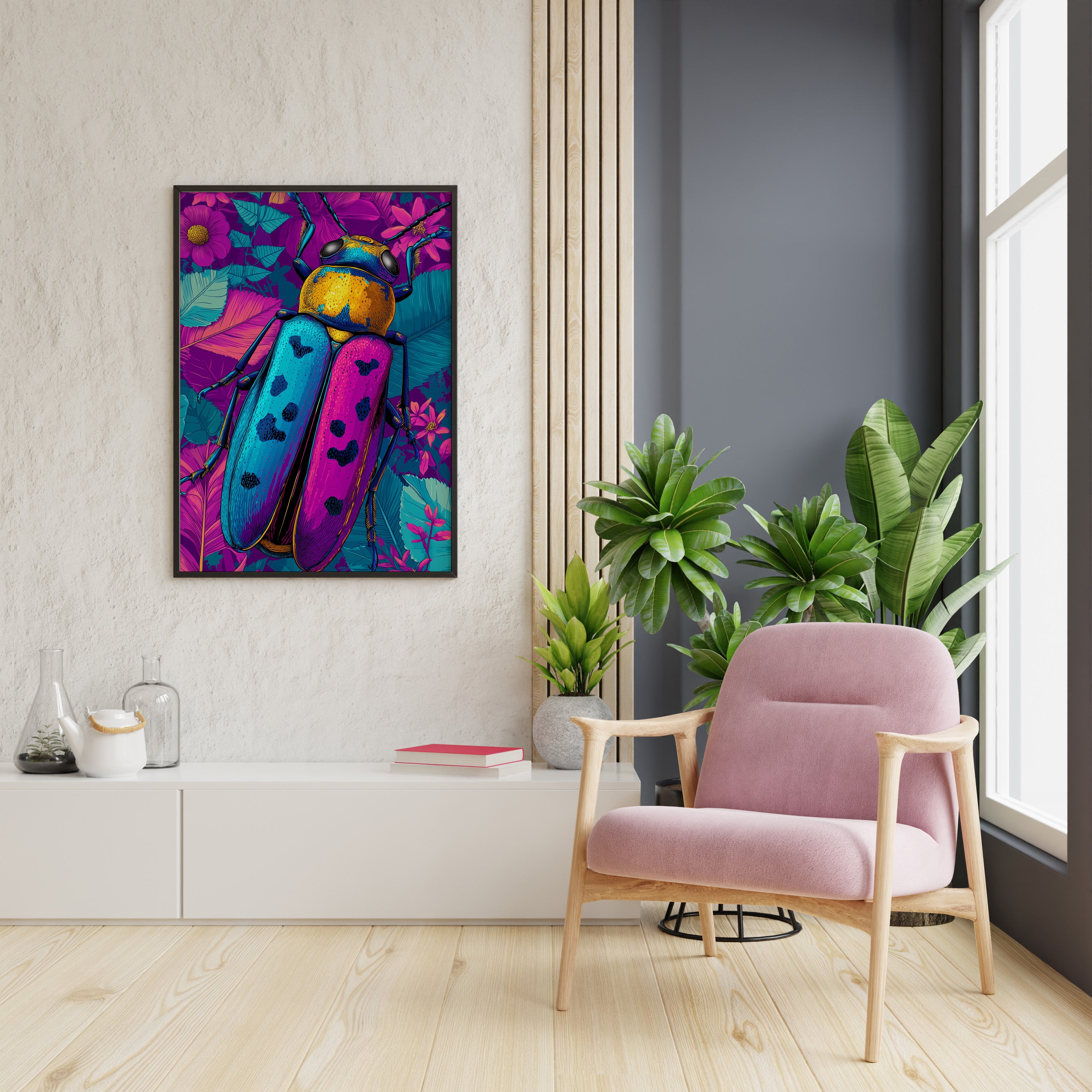 Neon Beetle