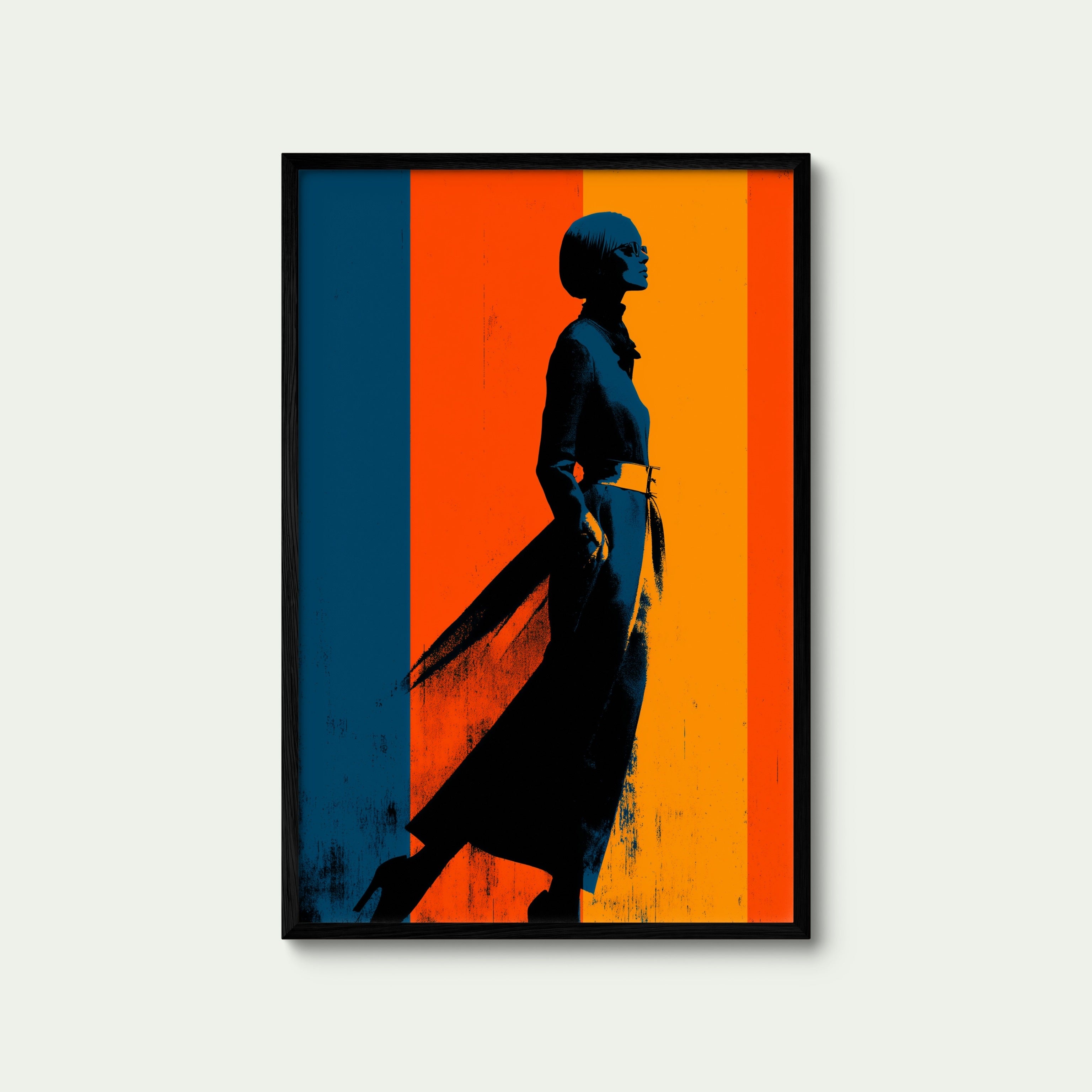 Neon Silhouette