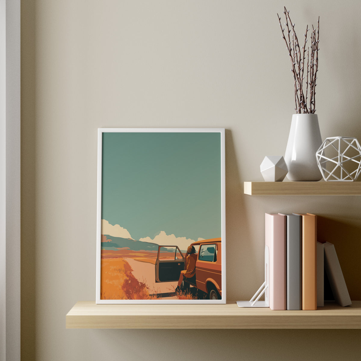 Open Road Teal Sky