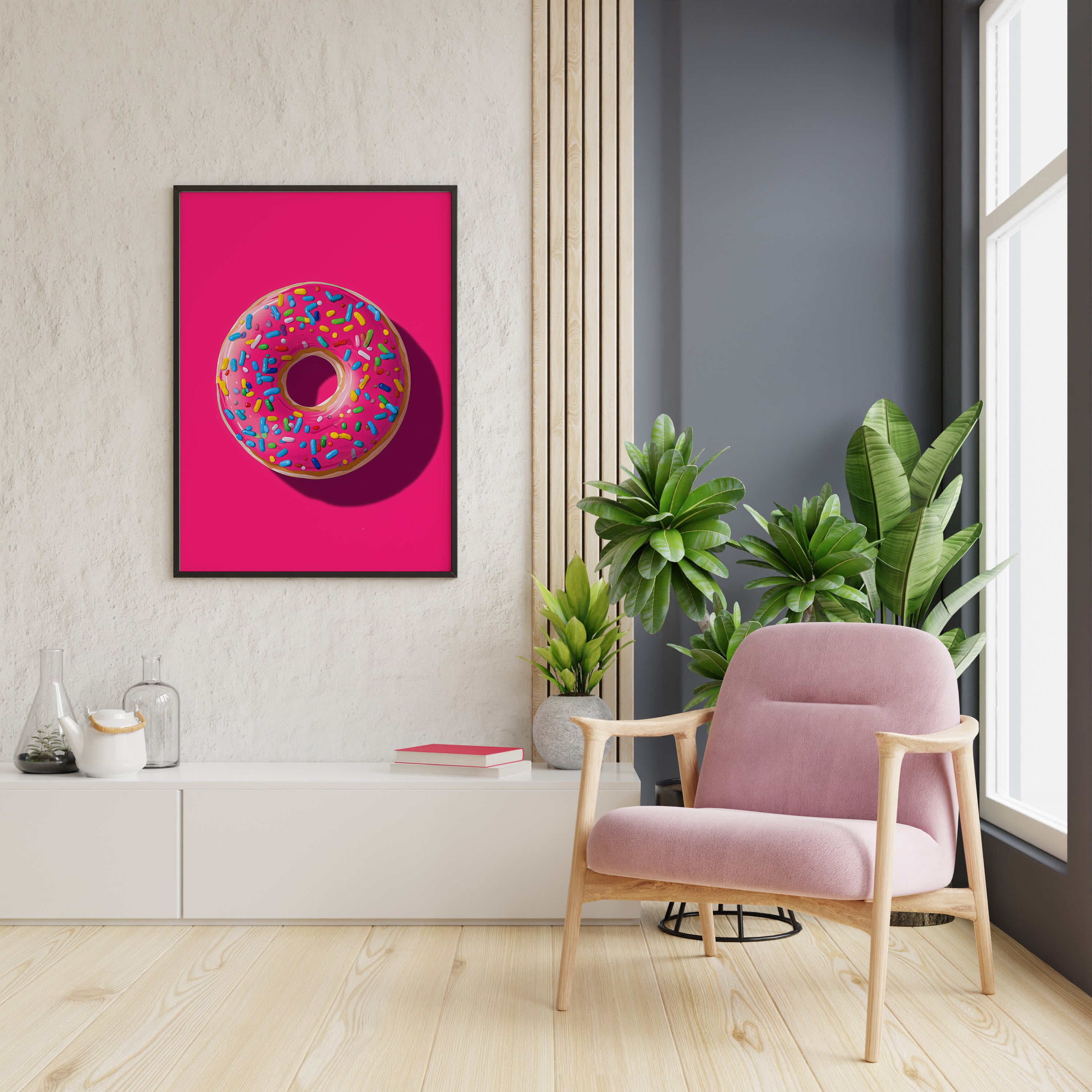 Pink Donut