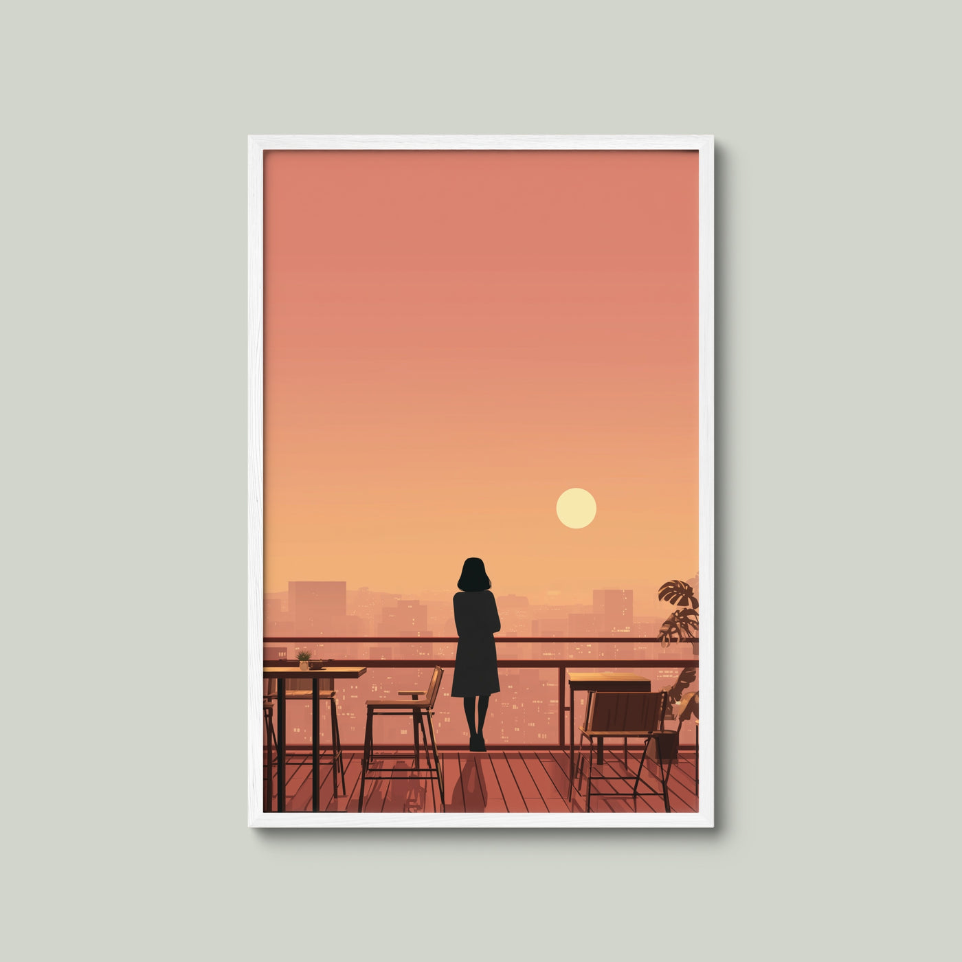 Rooftop Golden Hour