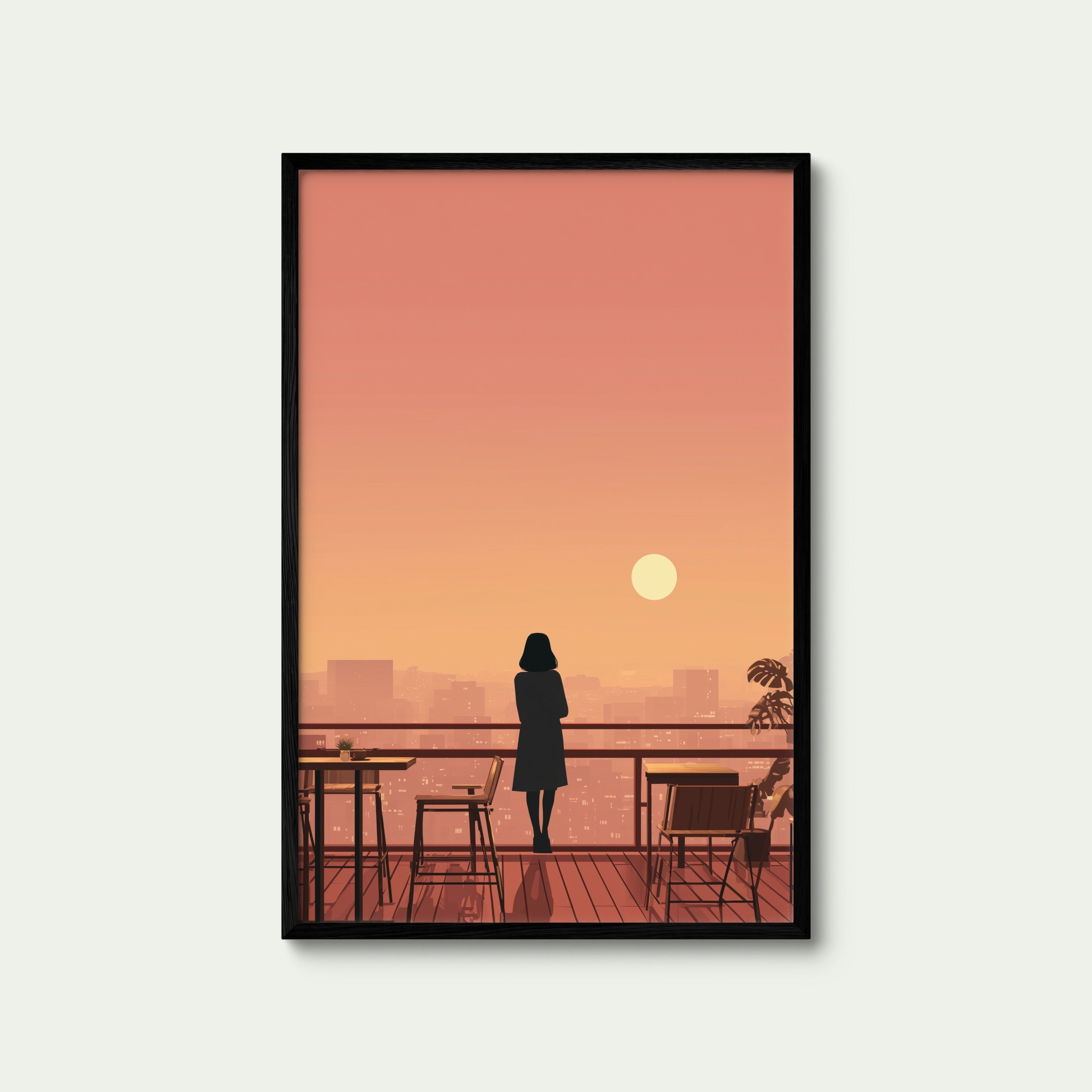 Rooftop Golden Hour
