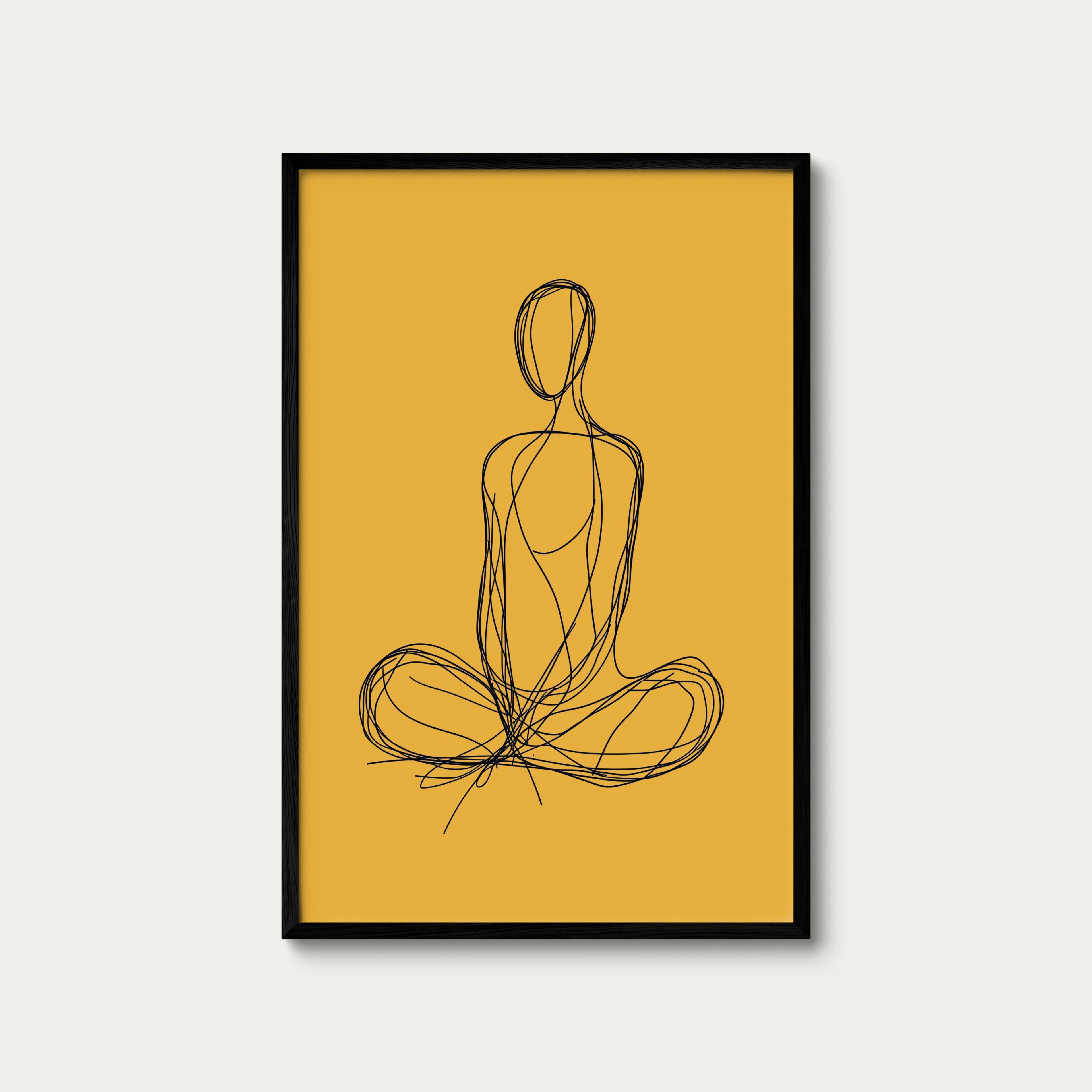 Single Line Figure Drawing