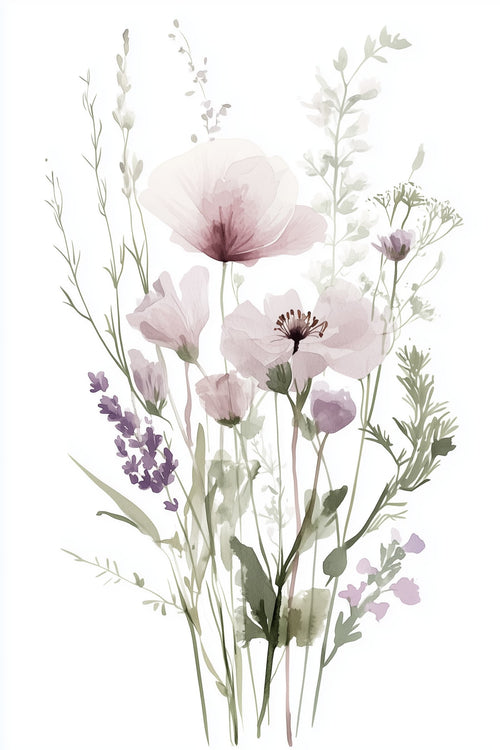 Soft Botanical Meadow