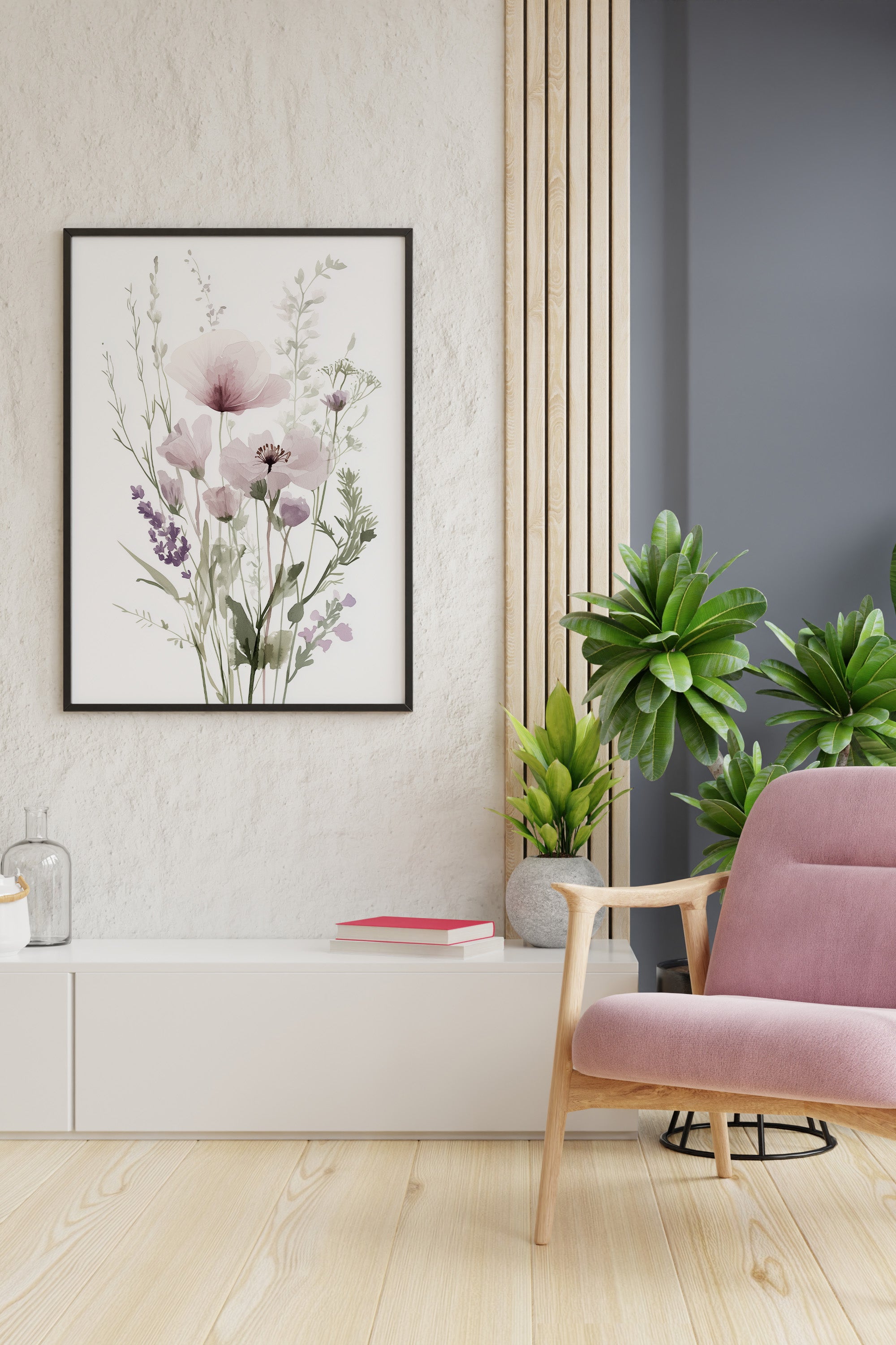 Soft Botanical Meadow