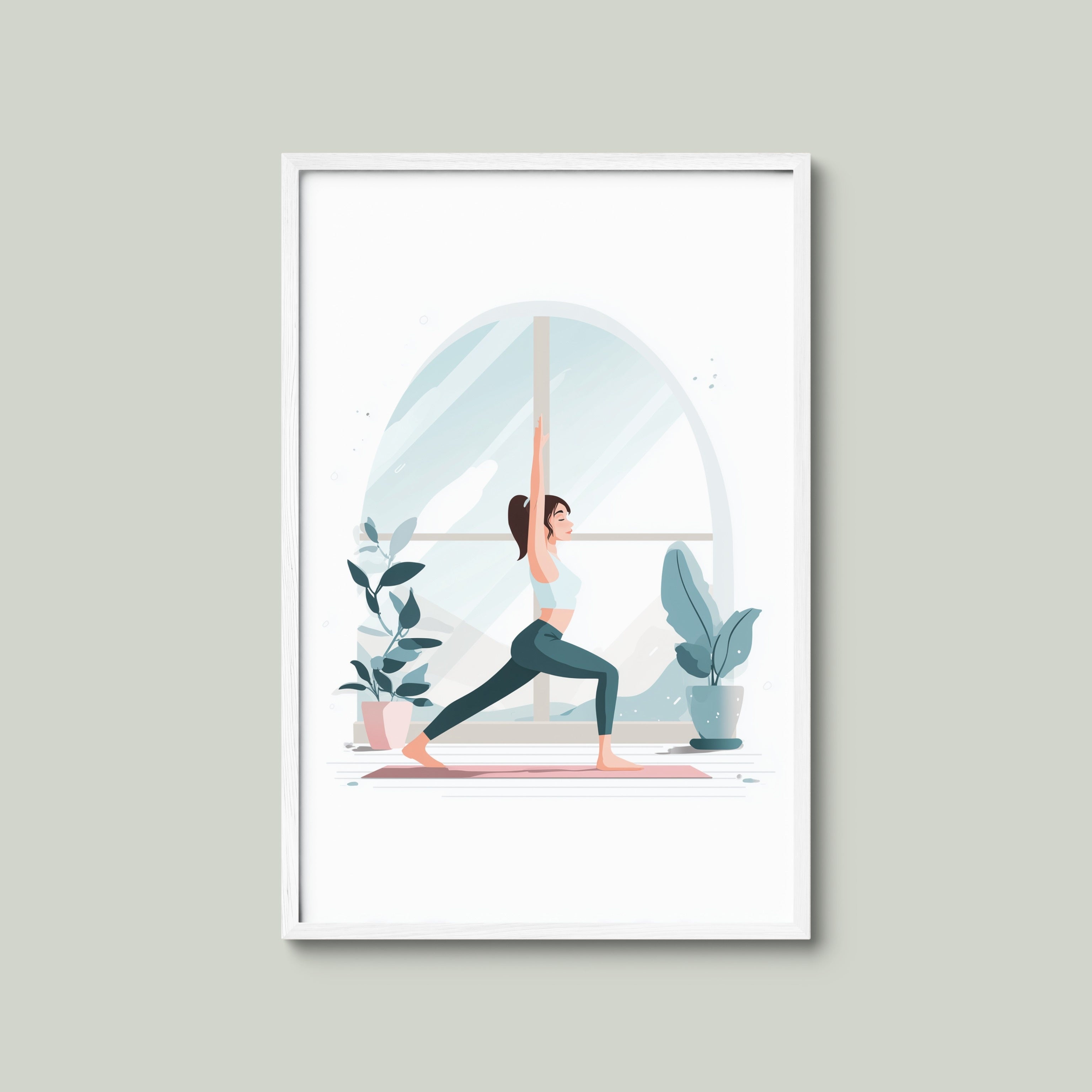 Warrior Pose Light