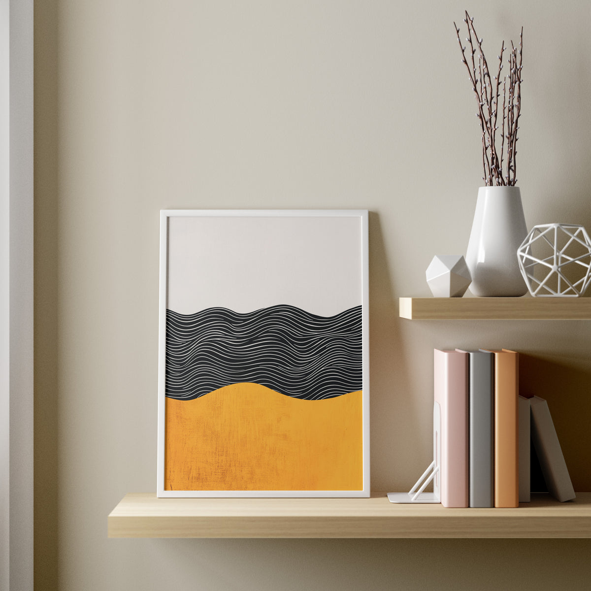 Wave Line Abstract
