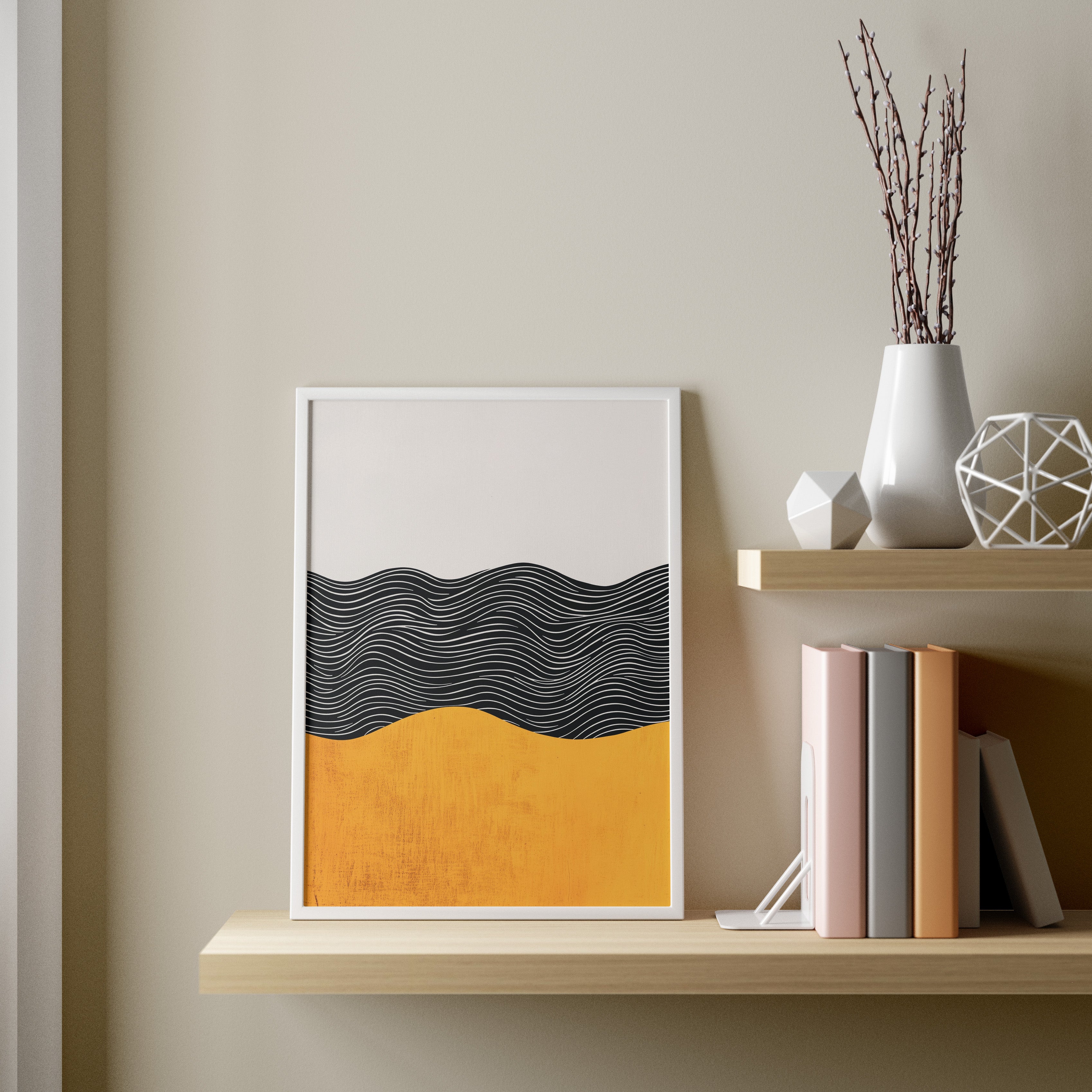 Wave Line Abstract