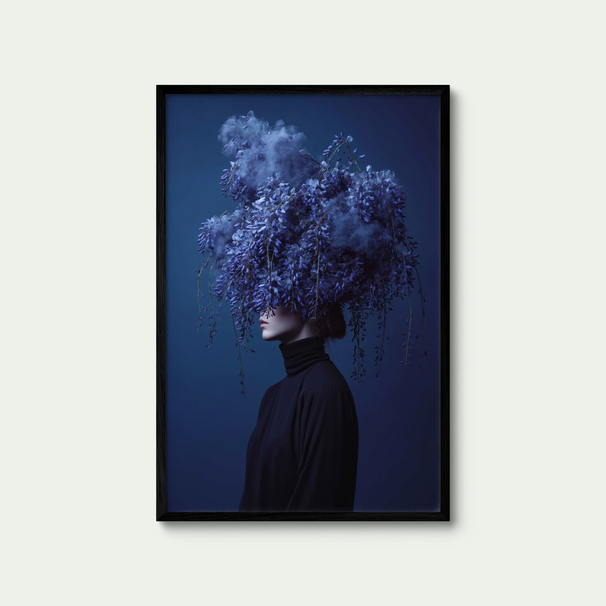 Wisteria Face Black