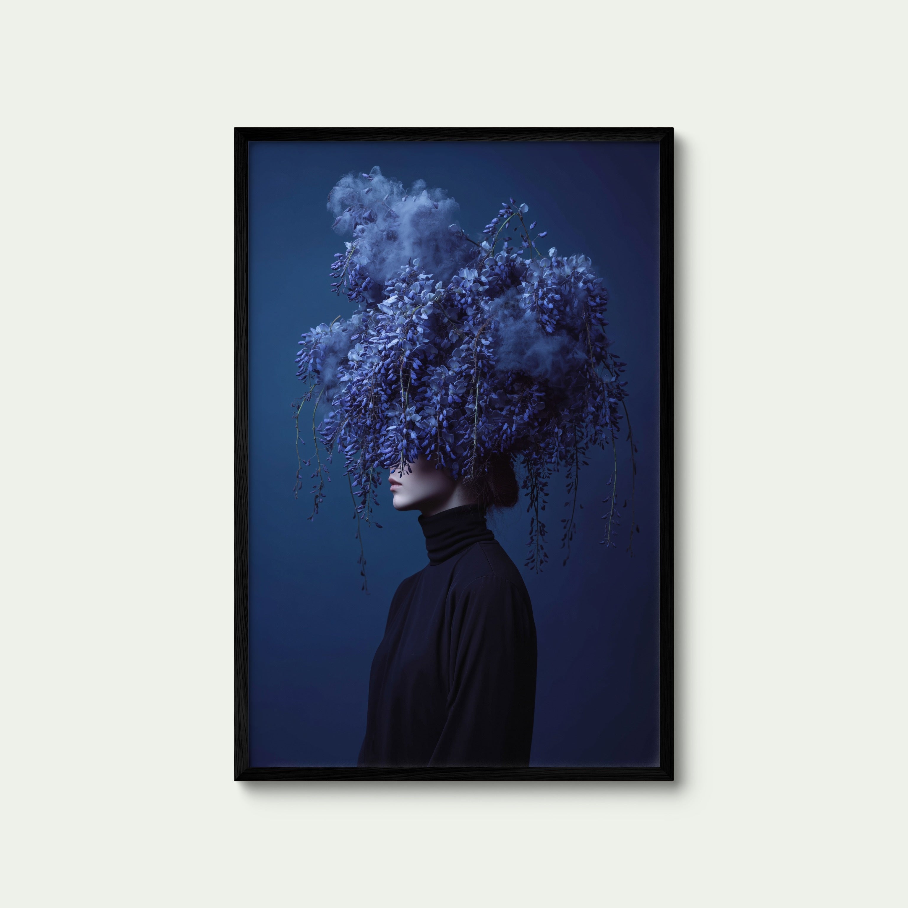 Wisteria Face Black