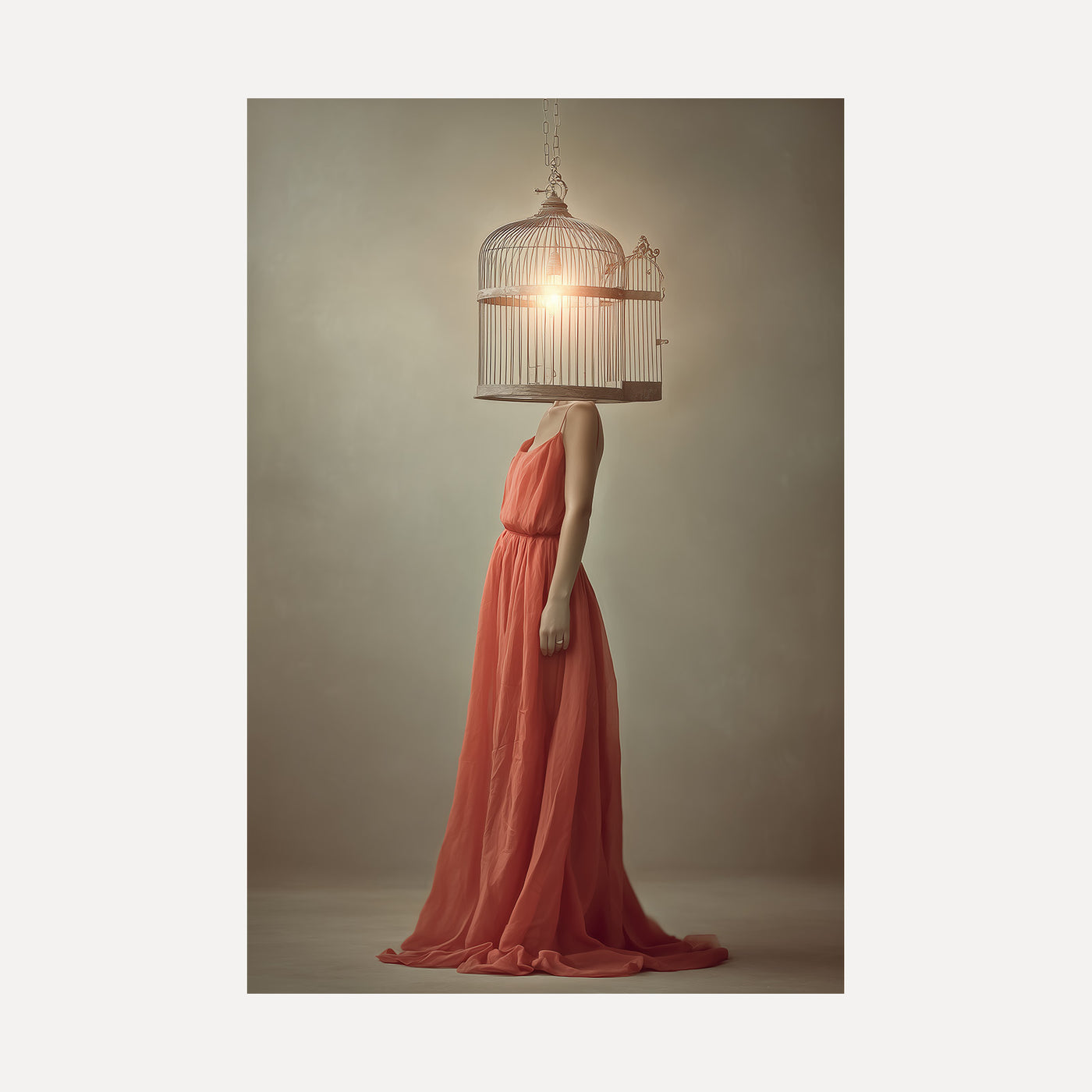 Birdcage Mind unframed art print