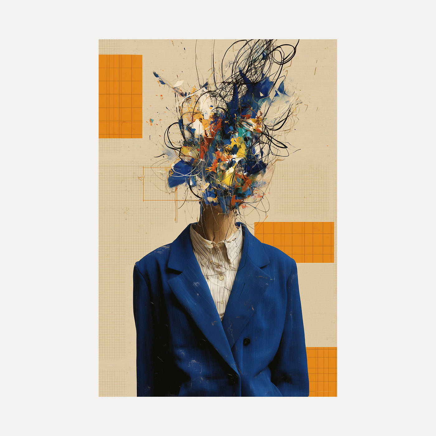 Creative Chaos unframed art print