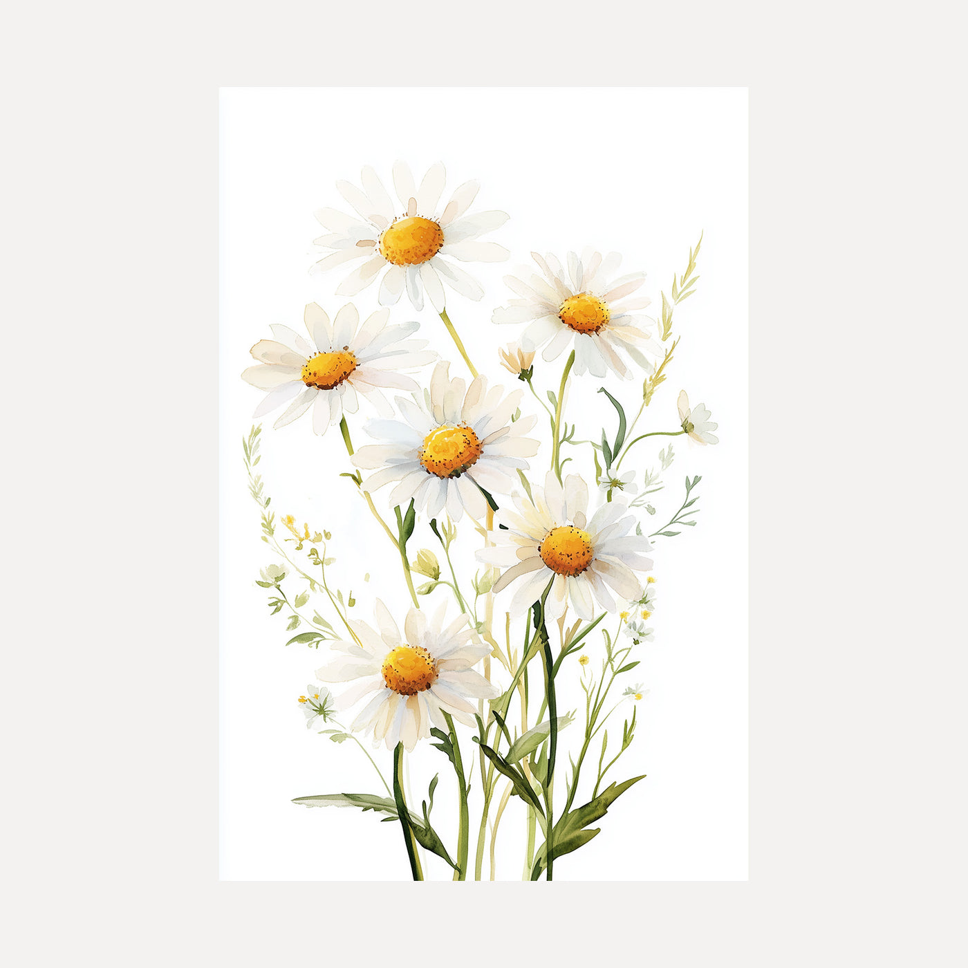 Daisy Garden unframed art print