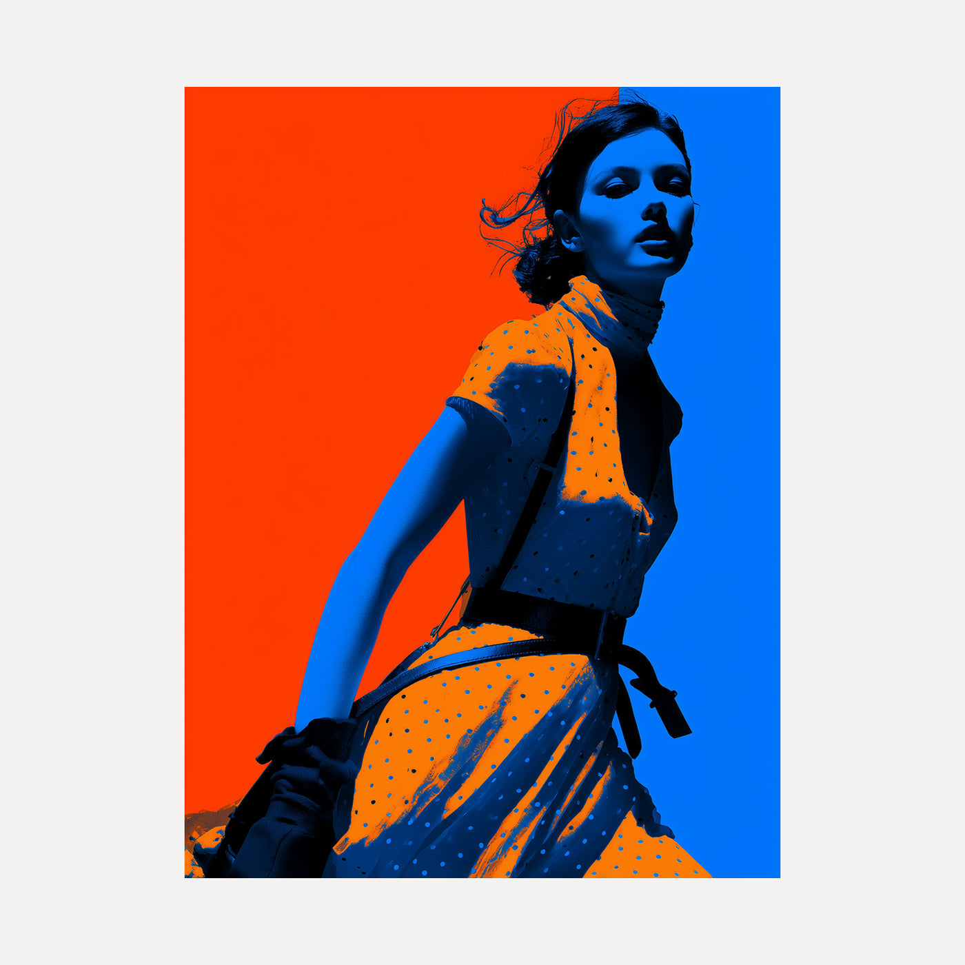 Dot Storm unframed art print